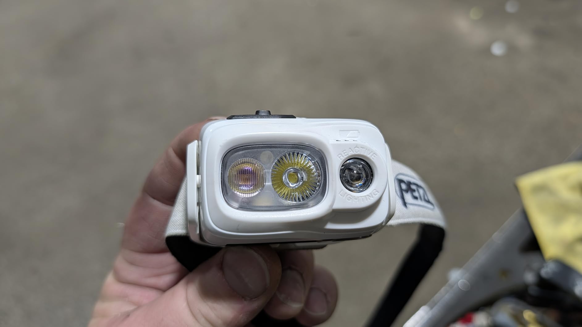 Petzl Swift RL Headlamp - Black | Lightweight & Rechargeable, 1200 Lumen Light customer photo 1