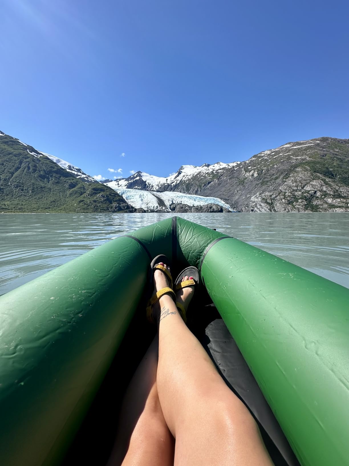 TPU Packraft Inflatable Backpack Raft, Lightweight and Portable | Inflatable Seat, Suitable for Flat Water Rafting/Bicycle Drifting/Litewater Dinghy, 1 Person customer photo 2