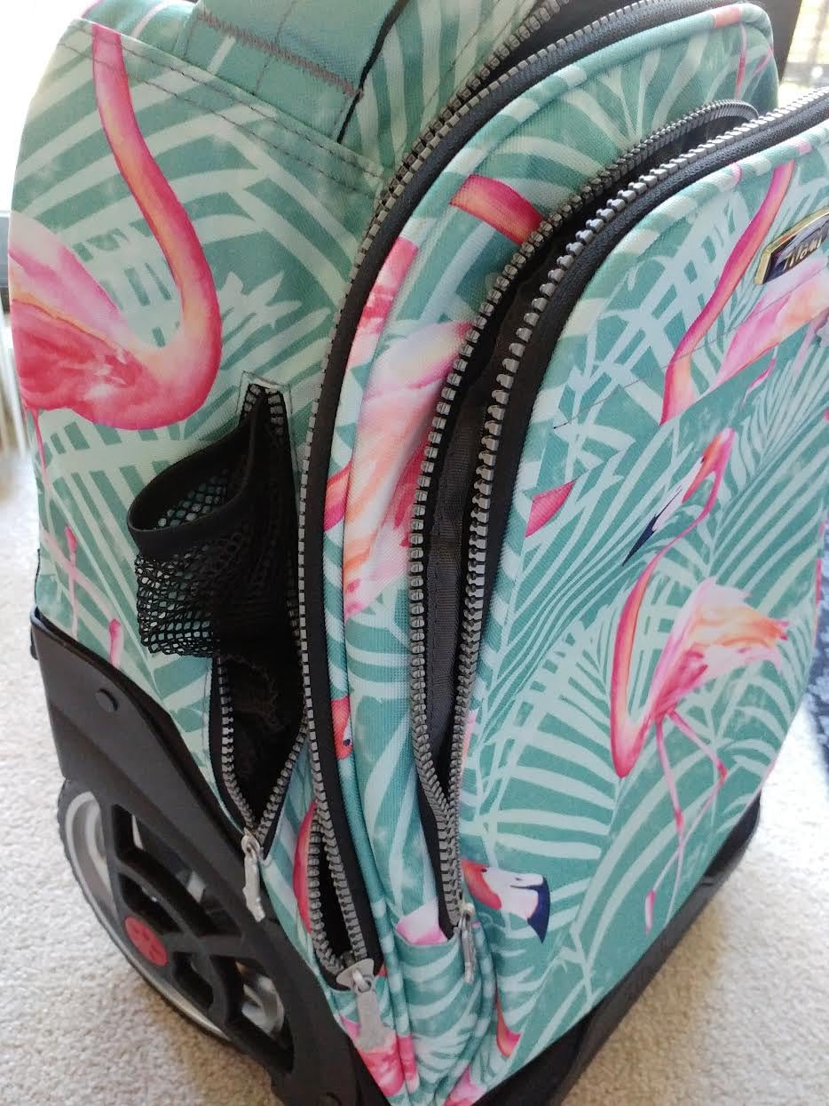 NEW TILAMI 19 Inch Rolling Backpack for School Stair-Climbing Big Wheel | Teen Boys Girls Carry-on Suitcase Large Organizer Compartment 15.6 Laptop Sleeve Adjustable Handle Roller Travel Bag College customer photo 1