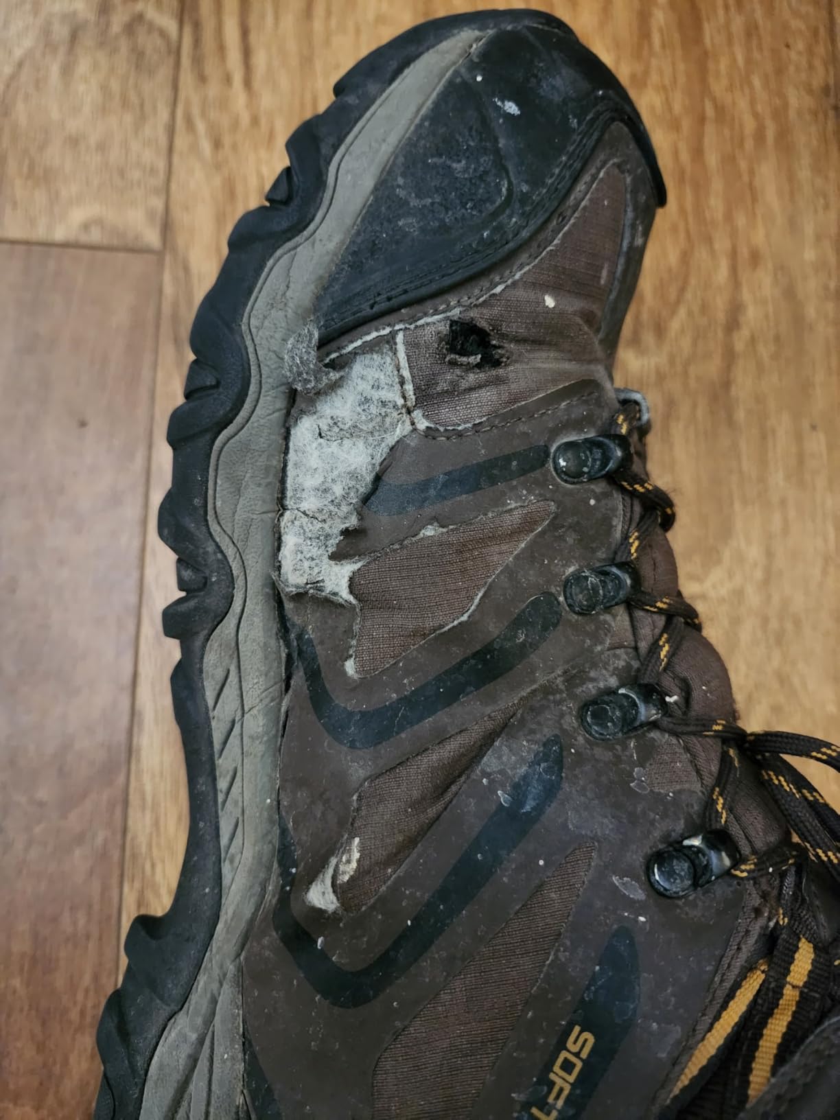 NORTIV 8 Men's Ankle High Waterproof Hiking Boots customer photo 2