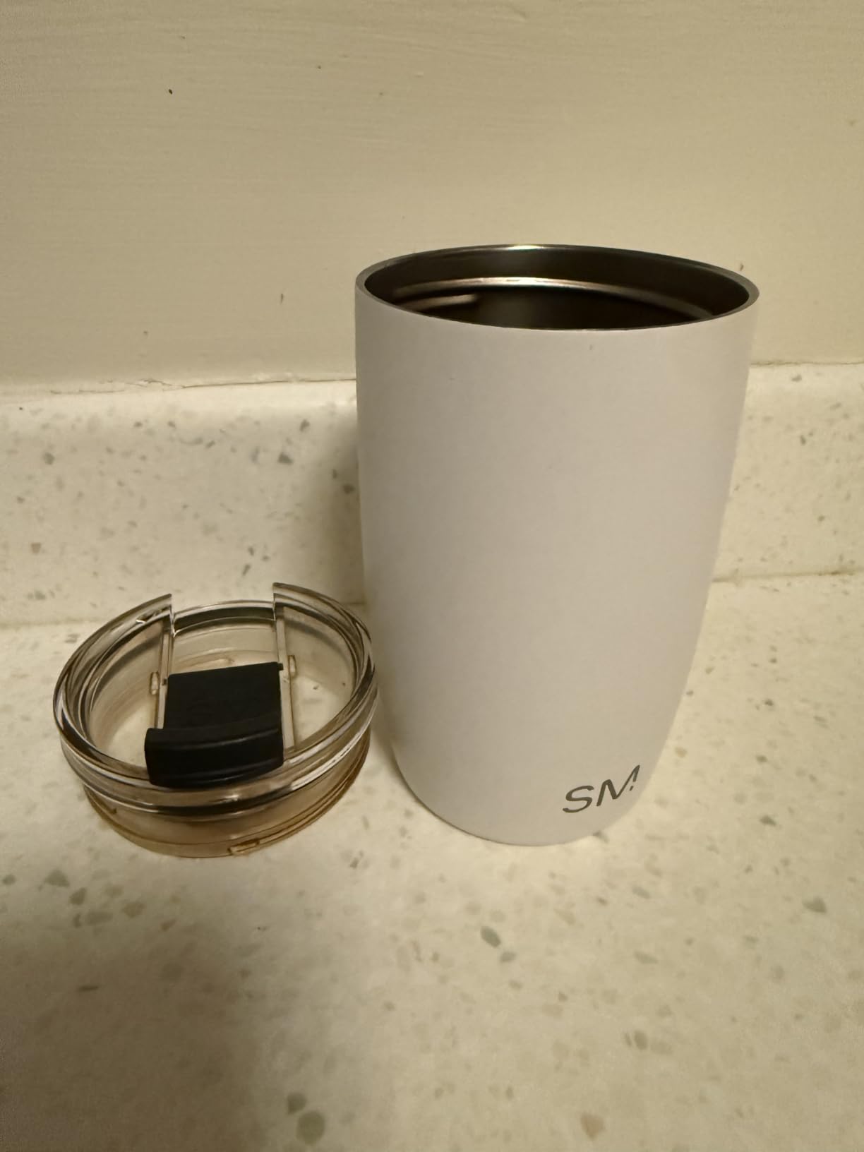 Simple Modern Travel Coffee Mug with Lid | 16oz | Blue | Voyager Coffee Cup, Coffee Tumbler for Hot & Iced Drinks | Insulated Stainless Steel Travel Mug | Slumberland customer photo 1