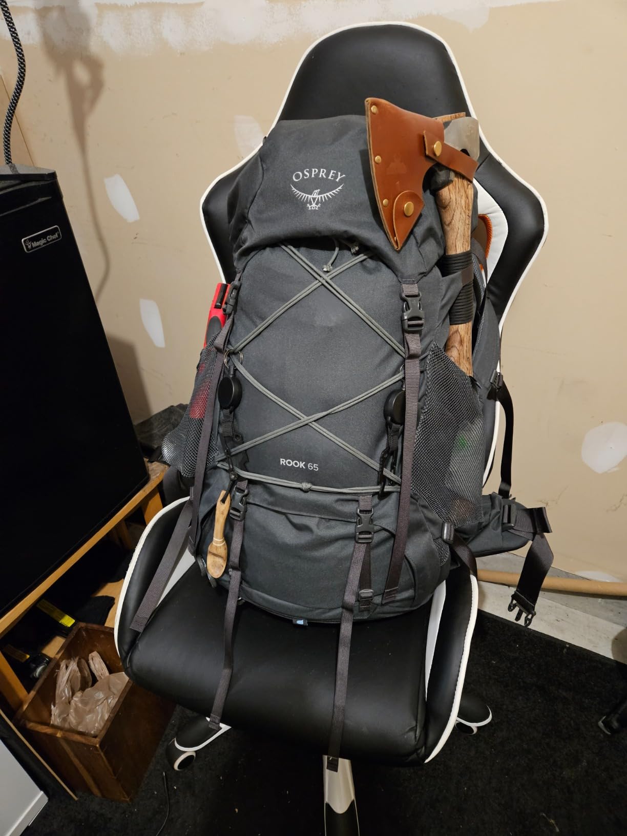 Osprey Rook 65L Men's Backpacking Backpack, Astology Blue/Blue Flame customer photo 1