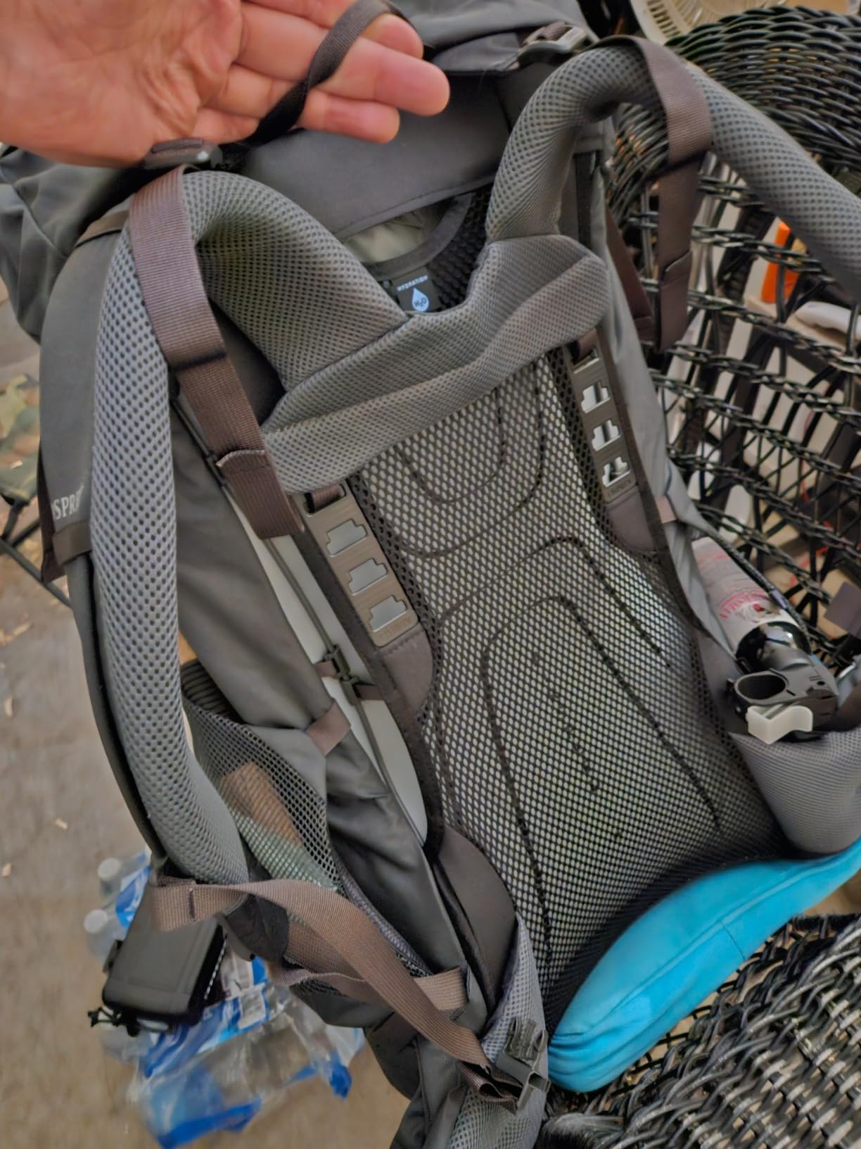 Osprey Rook 65L Men's Backpacking Backpack, Astology Blue/Blue Flame customer photo 2