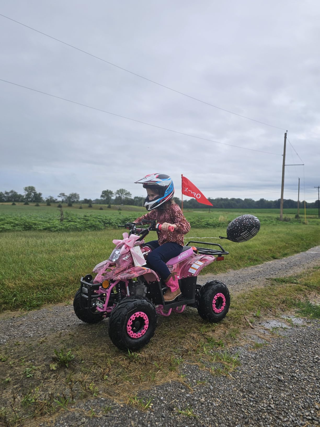 X-PRO 110cc Kids ATV Quad Youth ATV ATVs 4 Wheels customer photo 1