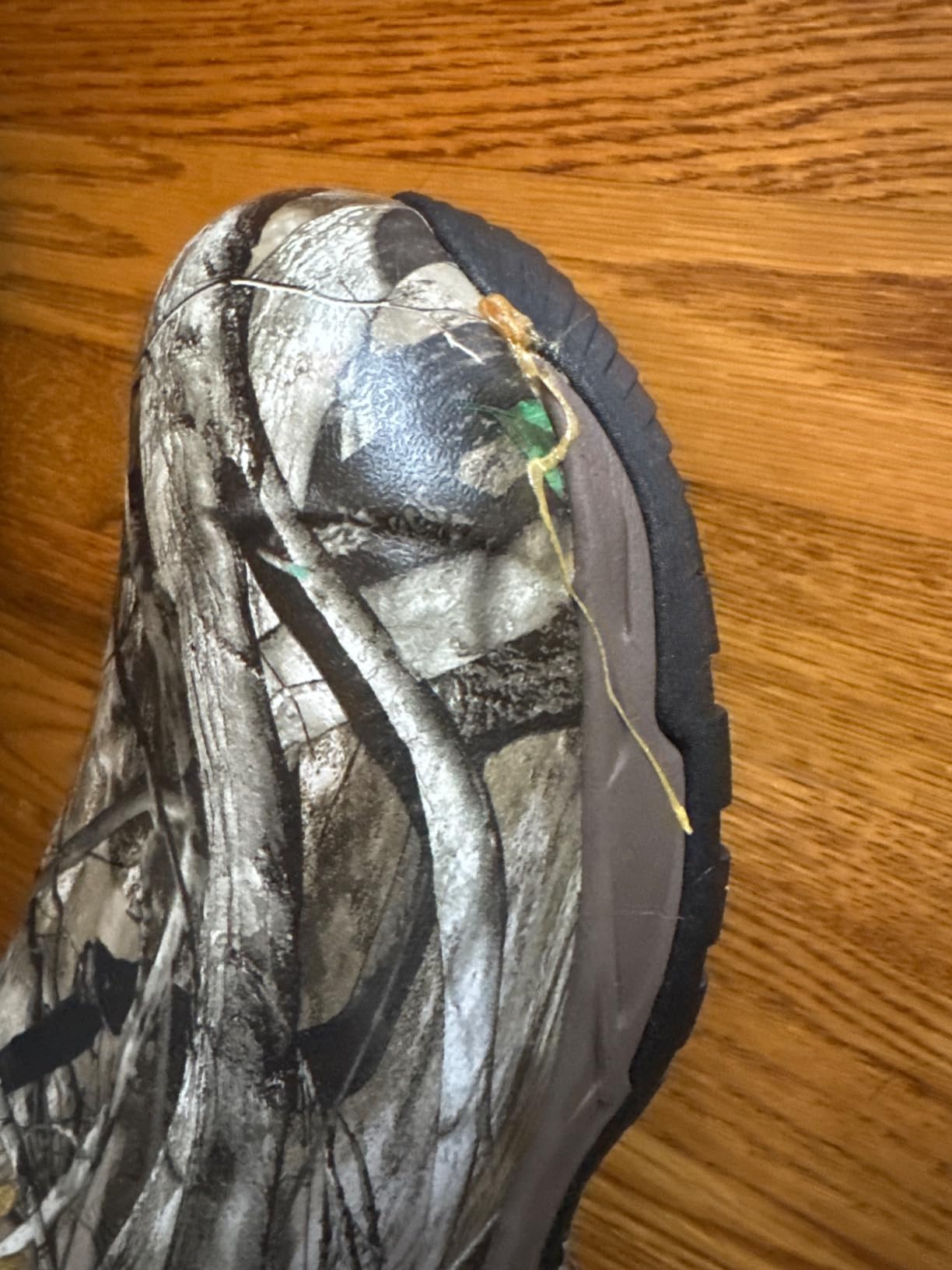 TIDEWE Rubber Hunting Boots, Waterproof Insulated Sturdy Outdoor customer photo 2
