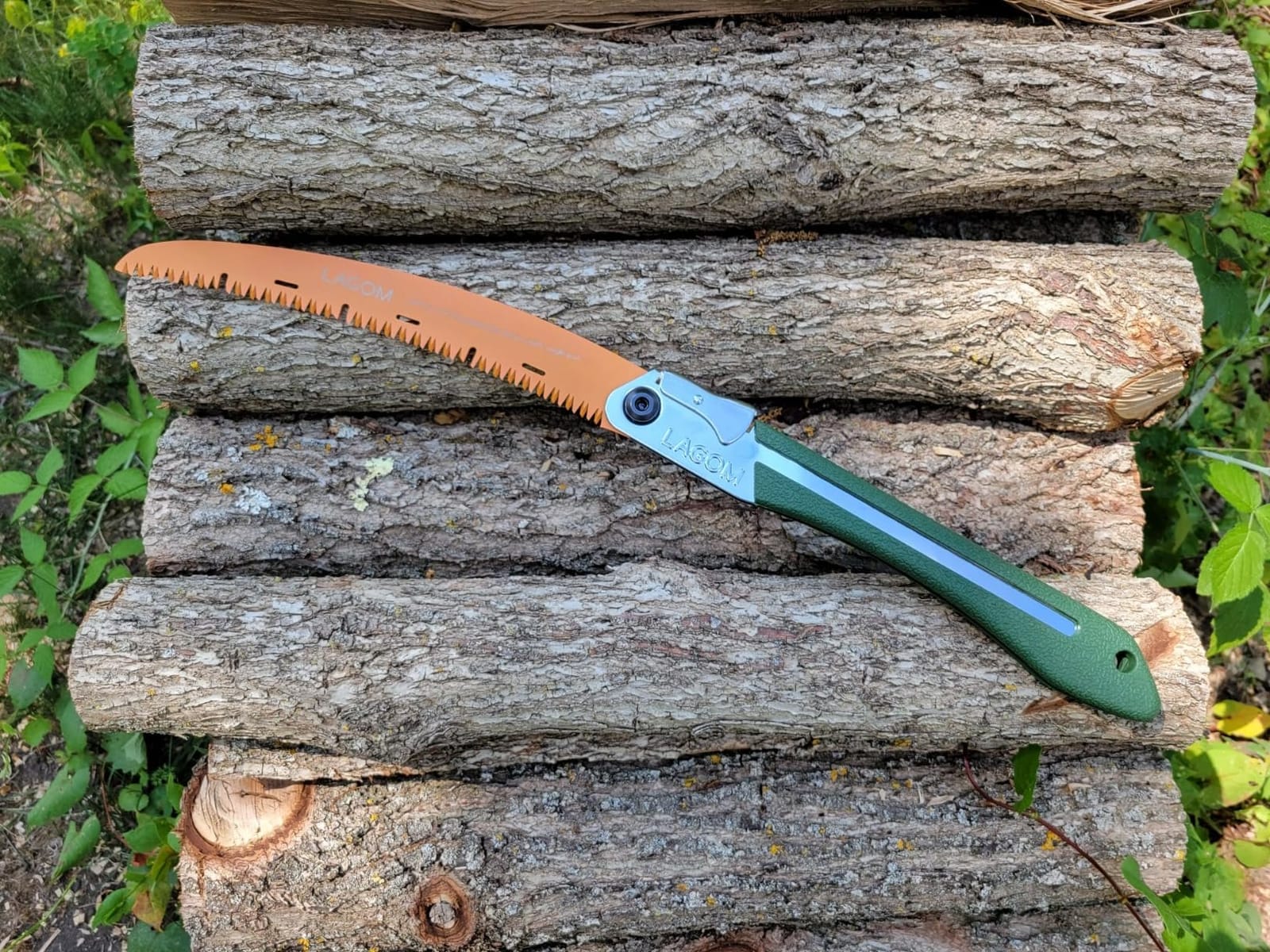 LAGOM Folding Pruning Saw | 11.4 Curved Blade | SK5 Steel | Secure Lock customer photo 1