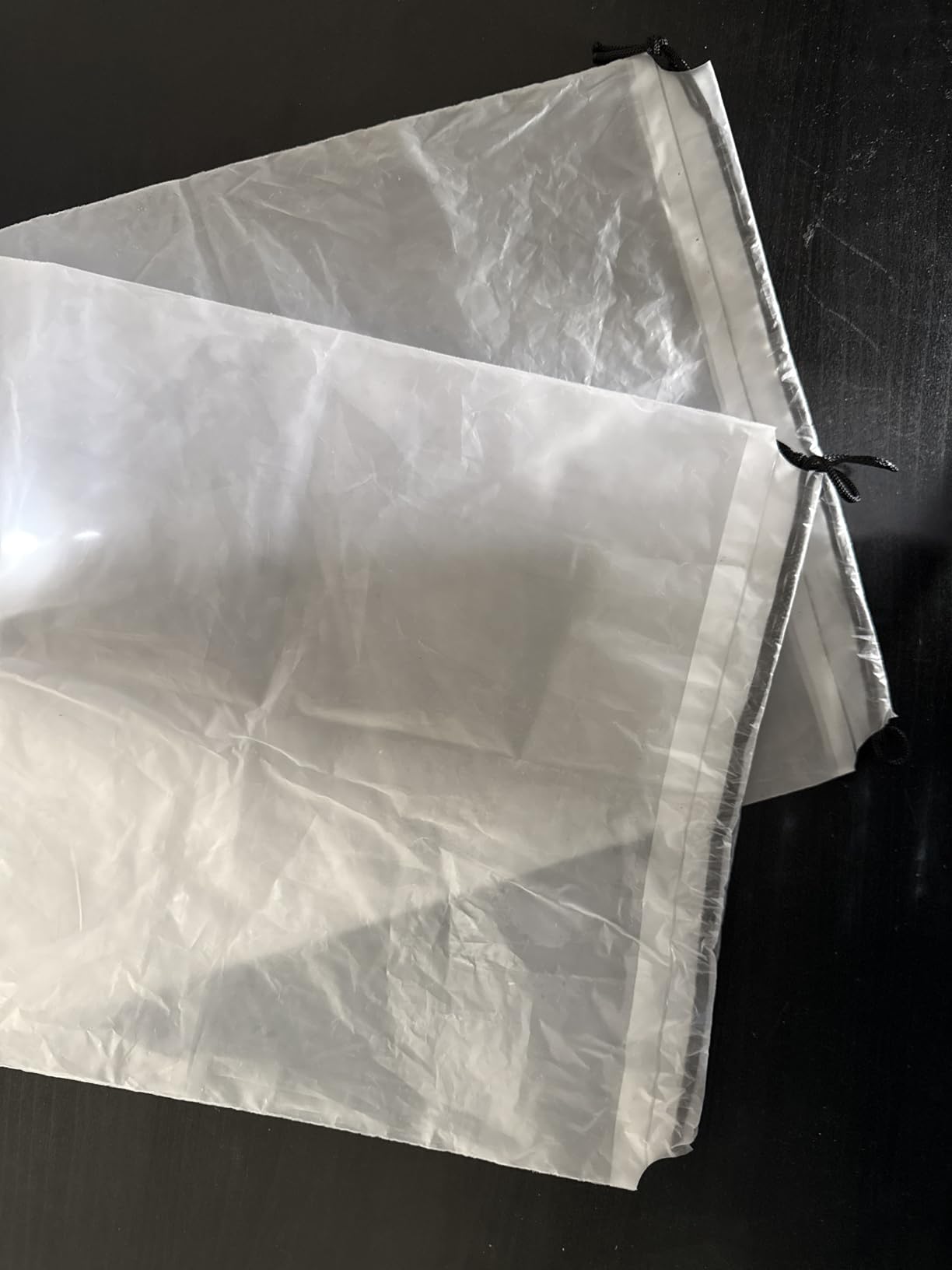 Clear Shoe Bags for Travel 5 PCS, Drawstring Travel Shoe Bags for Packing customer photo 2