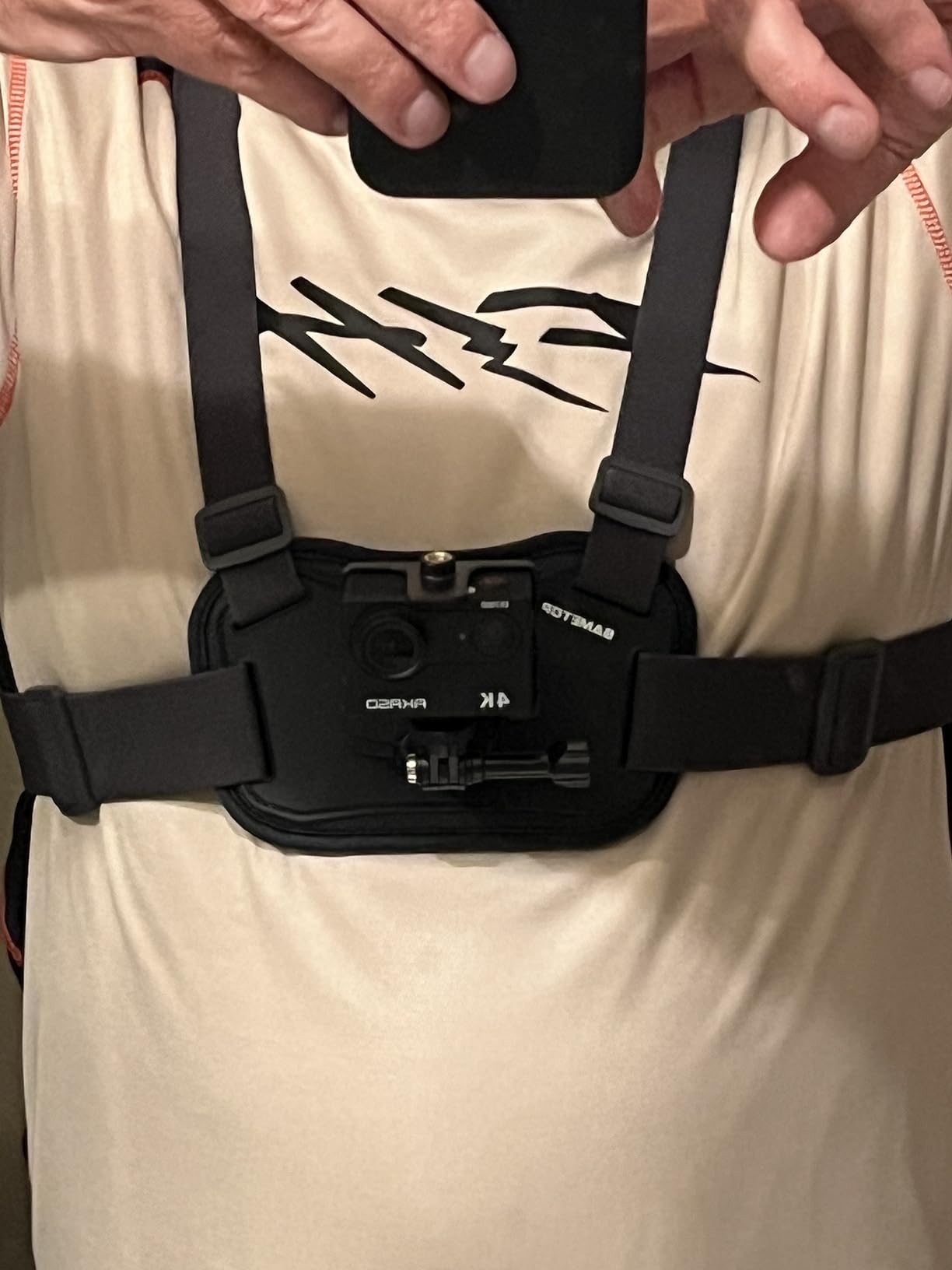 Chest Mount Harness Strap Chesty Body Mount for GoPro DJI Osmo - for Go Pro Hero 13 12 11 10 9 8 7 6 5 Session Max Mission AKASO Action Cameras, Balance Stability and Comfort Performance customer photo 2