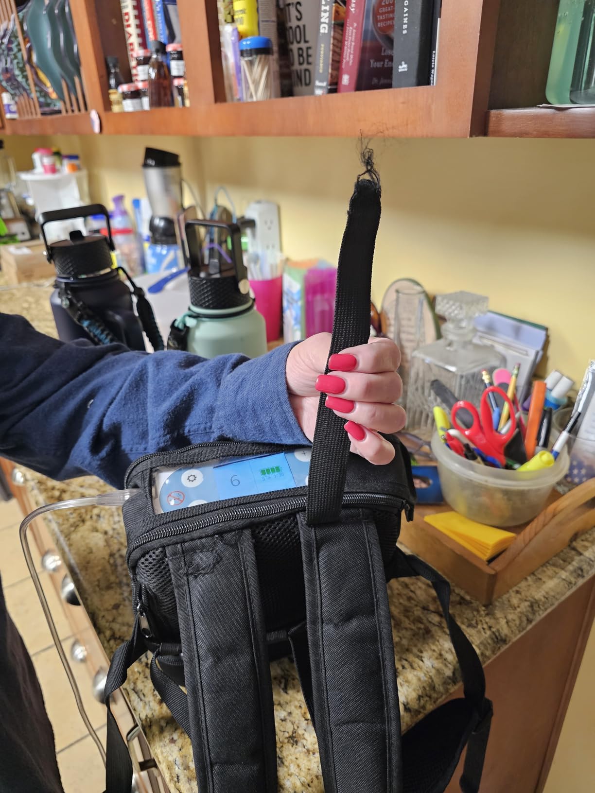 O2TOTES Backpack Fit for Rhythm P2 E6/E7 & React Health POC2000 Models Only customer photo 1
