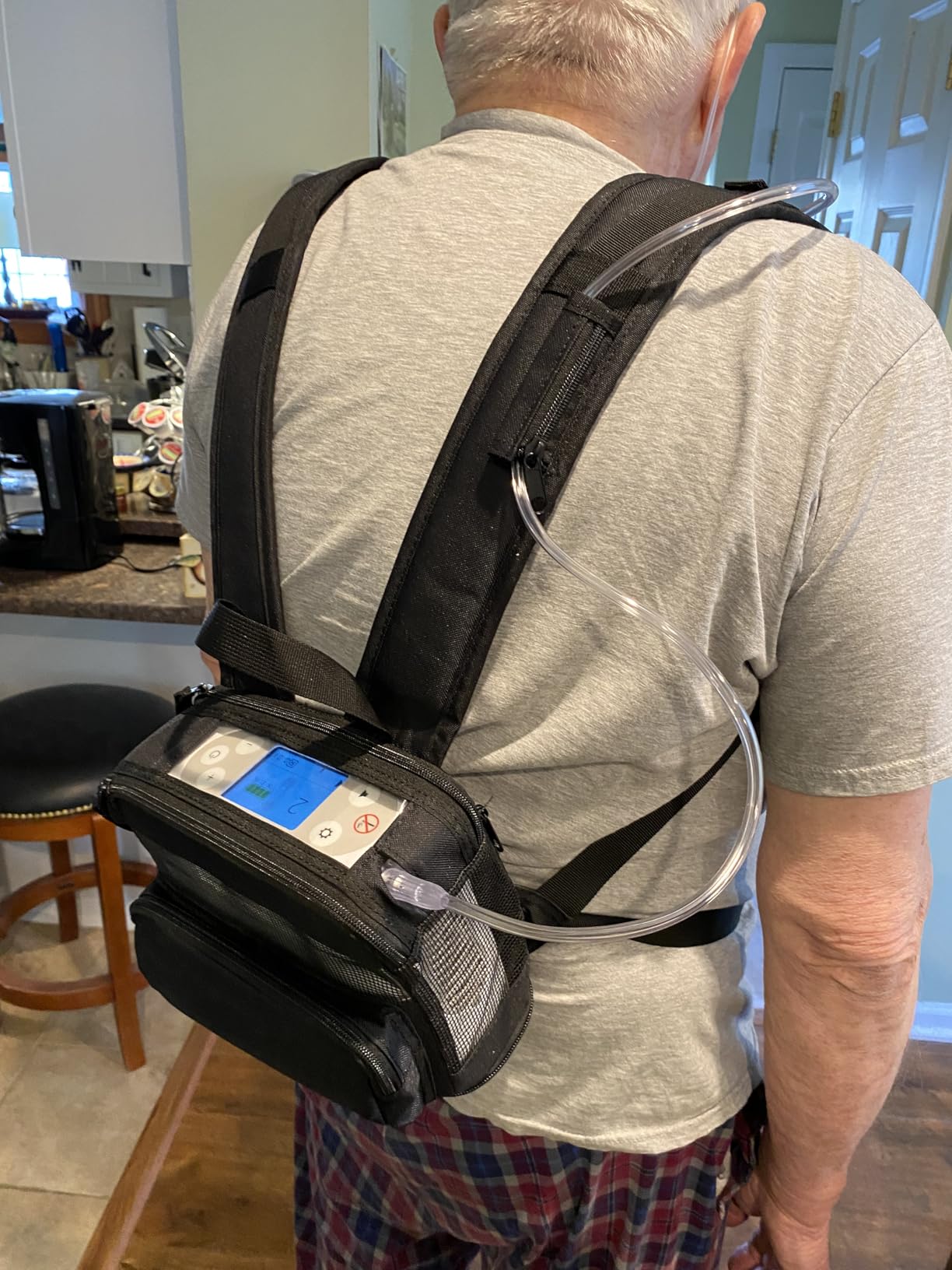 O2TOTES Backpack Fit for Rhythm P2 E6/E7 & React Health POC2000 Models Only customer photo 2