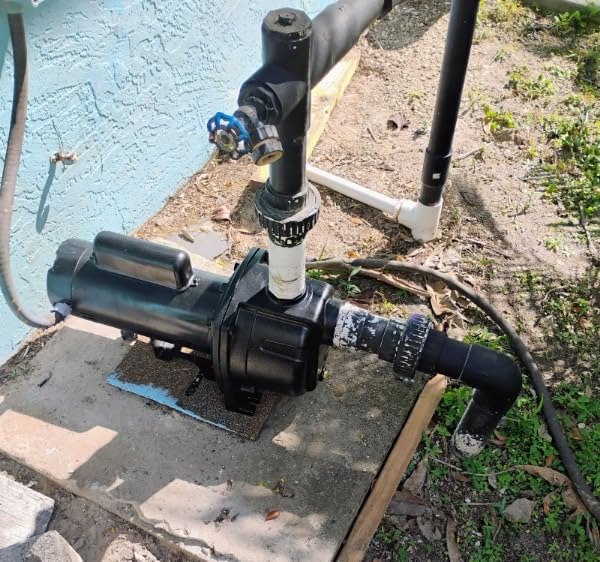 AQUASTRONG 2 HP Shallow Well Jet/Centrifugal Pump, 230V, 5200 GPH, Durable Cast Iron Booster Pump for Lawn Sprinkler, Garden Irrigation customer photo 1