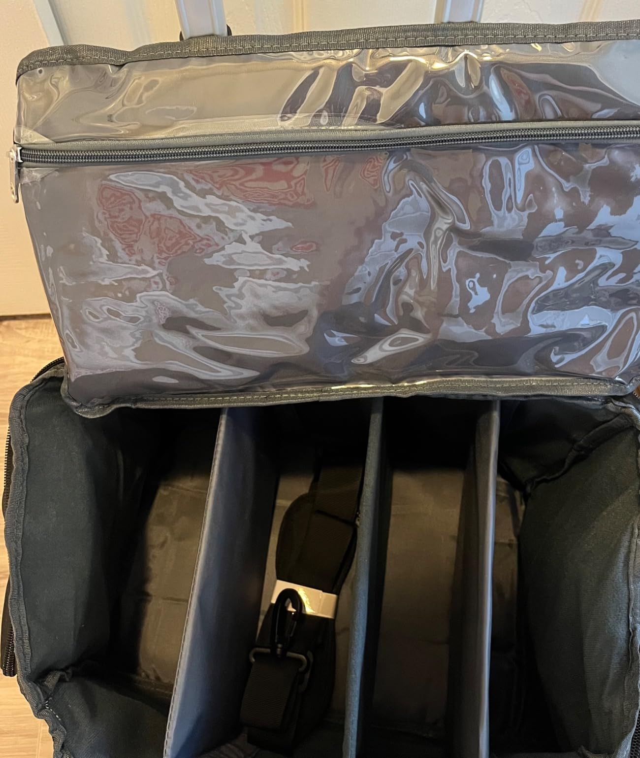 Medical Bag Rolling Roller Bag Trolley Duffel Nurses EMT CNA RN Empty for First Aid Responder Home Health Care Nursing Student Roll Duffle Bag Carry on Wheels Wheeled Work Physicians Doctor customer photo 2