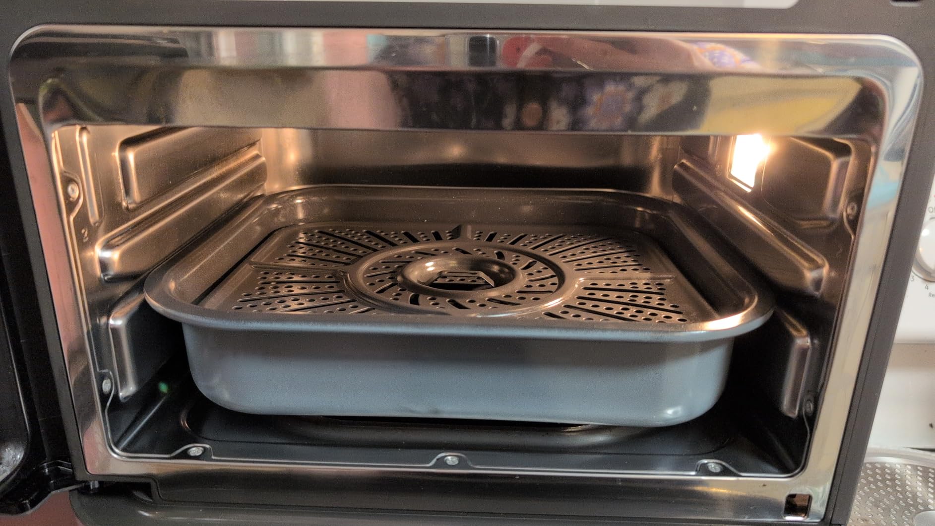 Ninja Combi All-in-One Multicooker & Air Fryer, Stainless Steel, SFP701 | Cooks complete family meals in 15 mins, HyperSteam + Air Fry, 14-in-1, Bake, Roast, Slow Cook & more, 3 accessories included. customer photo 1