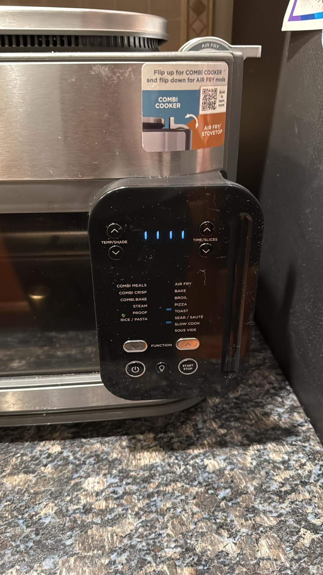Ninja Combi All-in-One Multicooker & Air Fryer, Stainless Steel, SFP701 | Cooks complete family meals in 15 mins, HyperSteam + Air Fry, 14-in-1, Bake, Roast, Slow Cook & more, 3 accessories included. customer photo 2