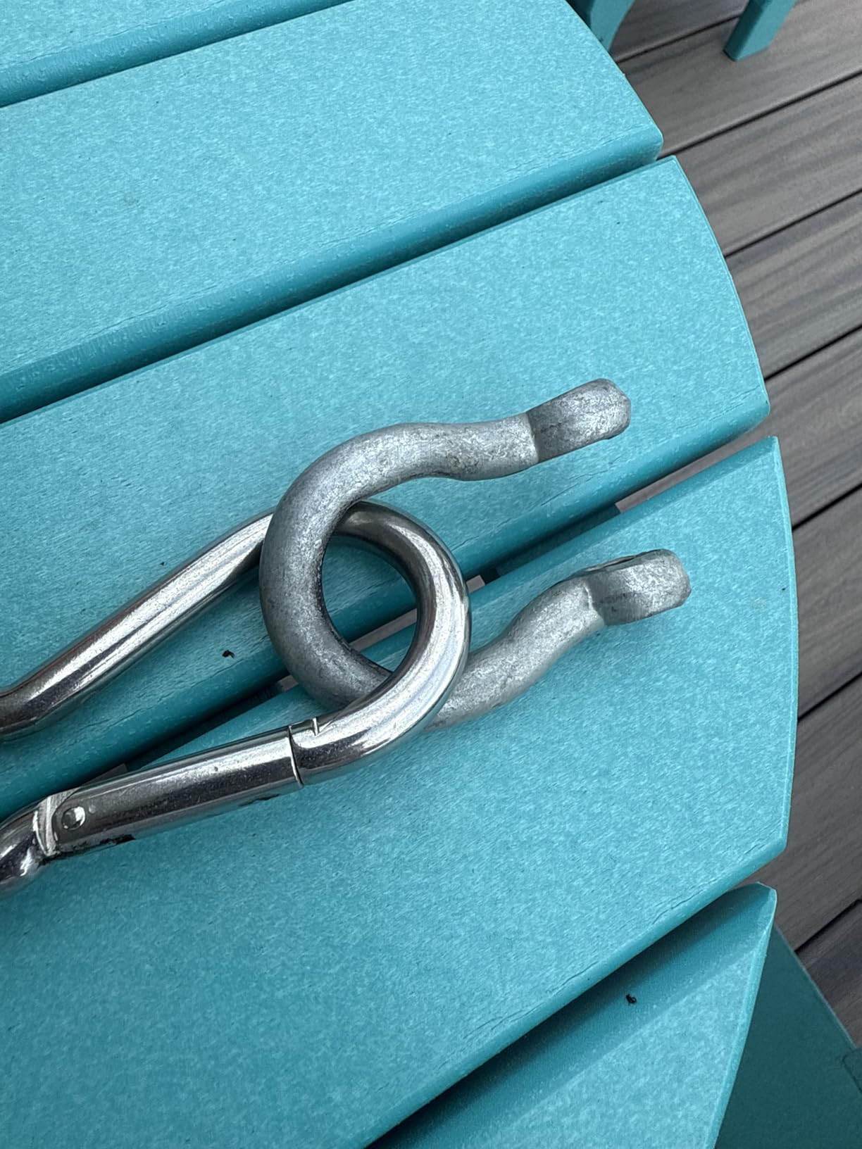 River Anchor 8 lb for Kayaks Canoes Dinghies and Jet Skis, Vinyl Coated | Cast Iron Mushroom Anchor with Bow Shackle for Lakes Rivers Mud, Better Boat customer photo 1