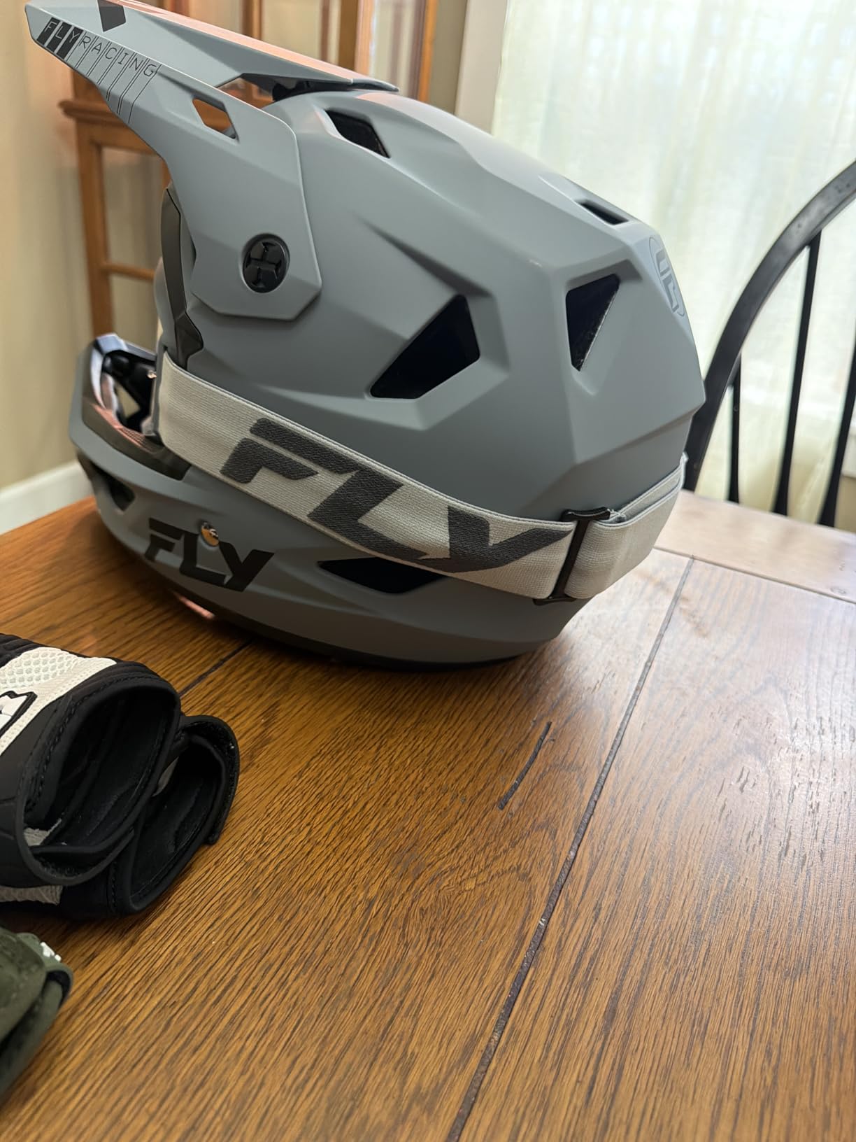 Fly Racing Focus Adult Goggle Charcoal/Orange-Adult | MX Enduro Clear Vision customer photo 1