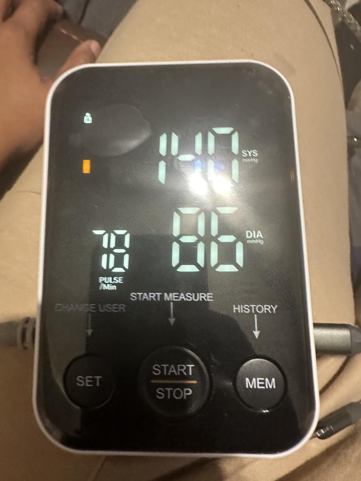 Oklar FDA Cleared Blood Pressure Monitor Upper Arm BP Machine for Home Use customer photo 1