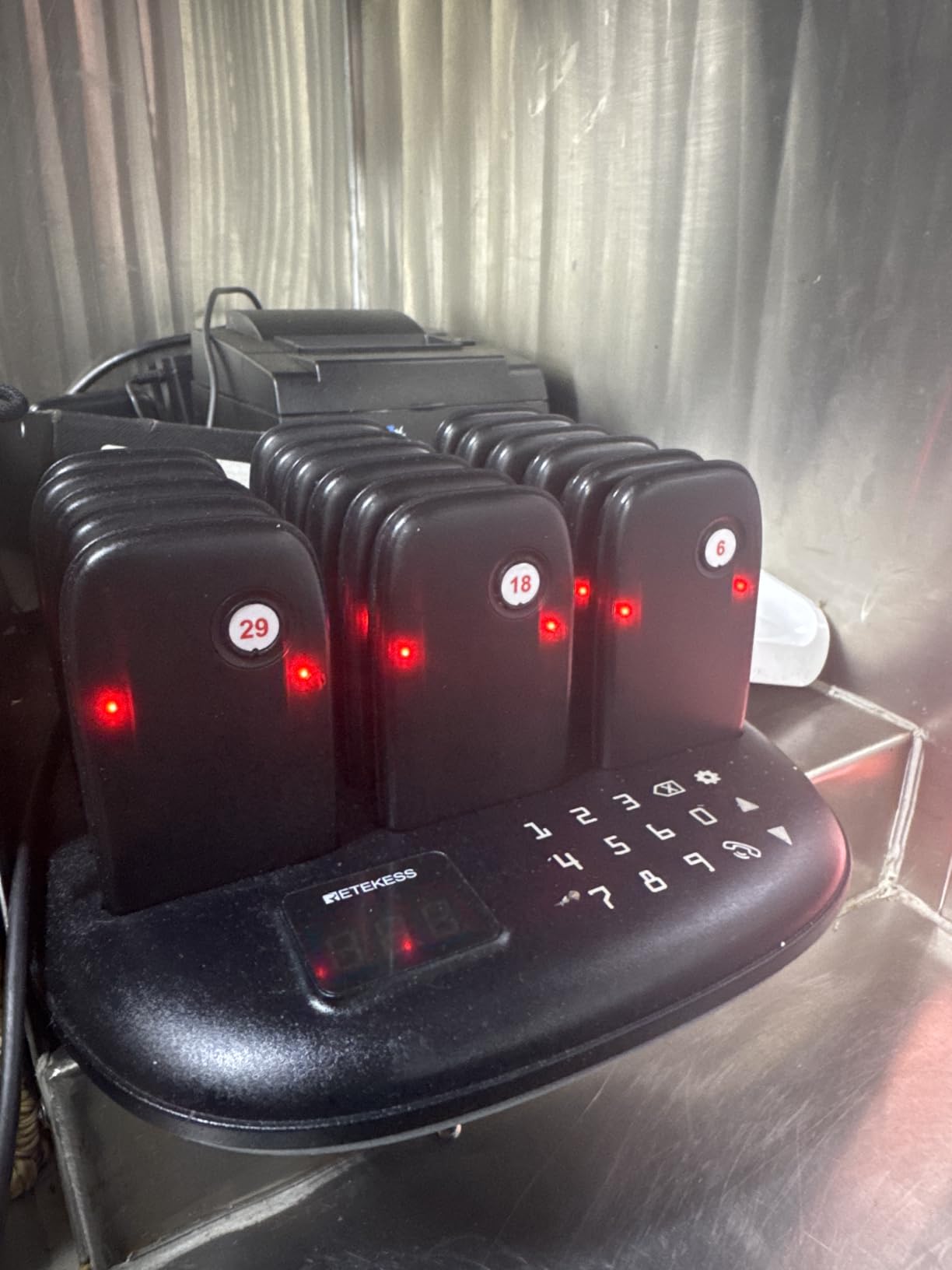Retekess TD175P Restaurant Pager System, Buzzers for Restaurants, 30 Beepers customer photo 1