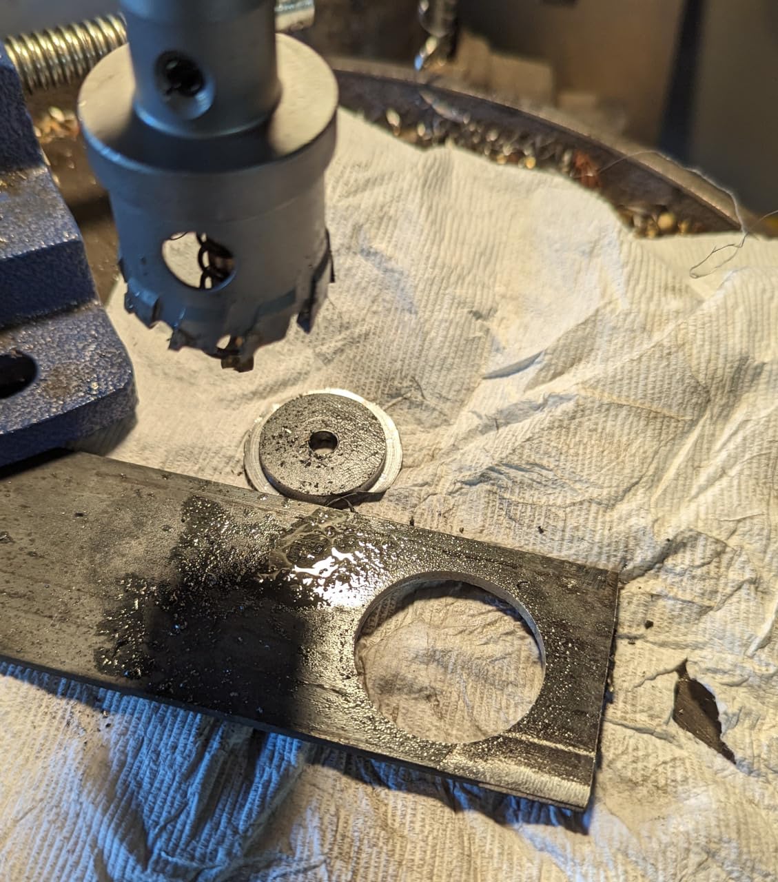 TCT 14 pcs Carbide Hole Saw Kit for Hard Metal, Heavy Duty Tungsten Carbide Tipped customer photo 2