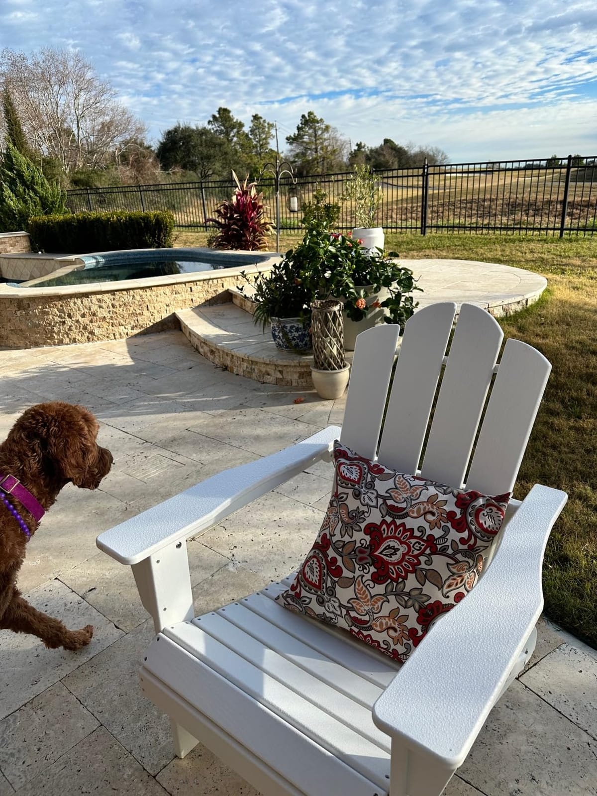 KINGYES Folding Adirondack Chair, All-Weather HDPE Material, Black, 2 Pack customer photo 2
