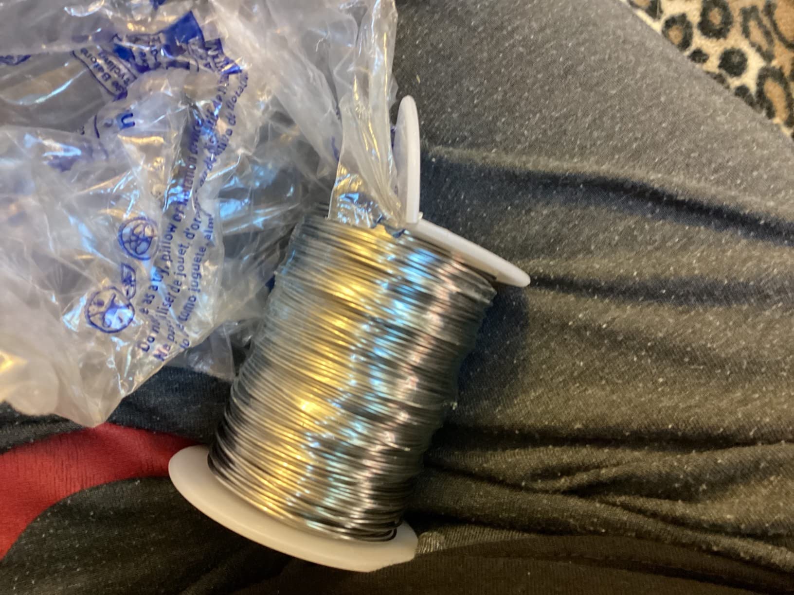 22 Gauge (0.6MM) /164 Ft Stainless Steel Wire: Ideal for Jewelry Making, Bailing, and Snare Trapping customer photo 1