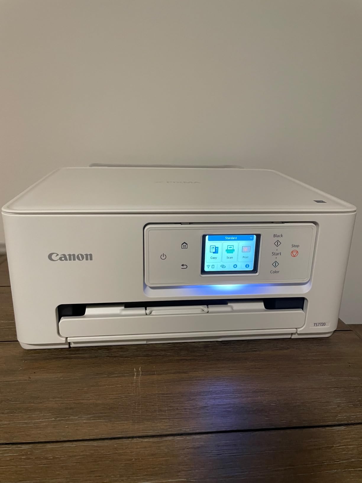Canon PIXMA TS7720 Wireless All-in-One Color Inkjet Printer - Print, Copy, Scan - Auto Duplex, 15/10 PPM, 2.7