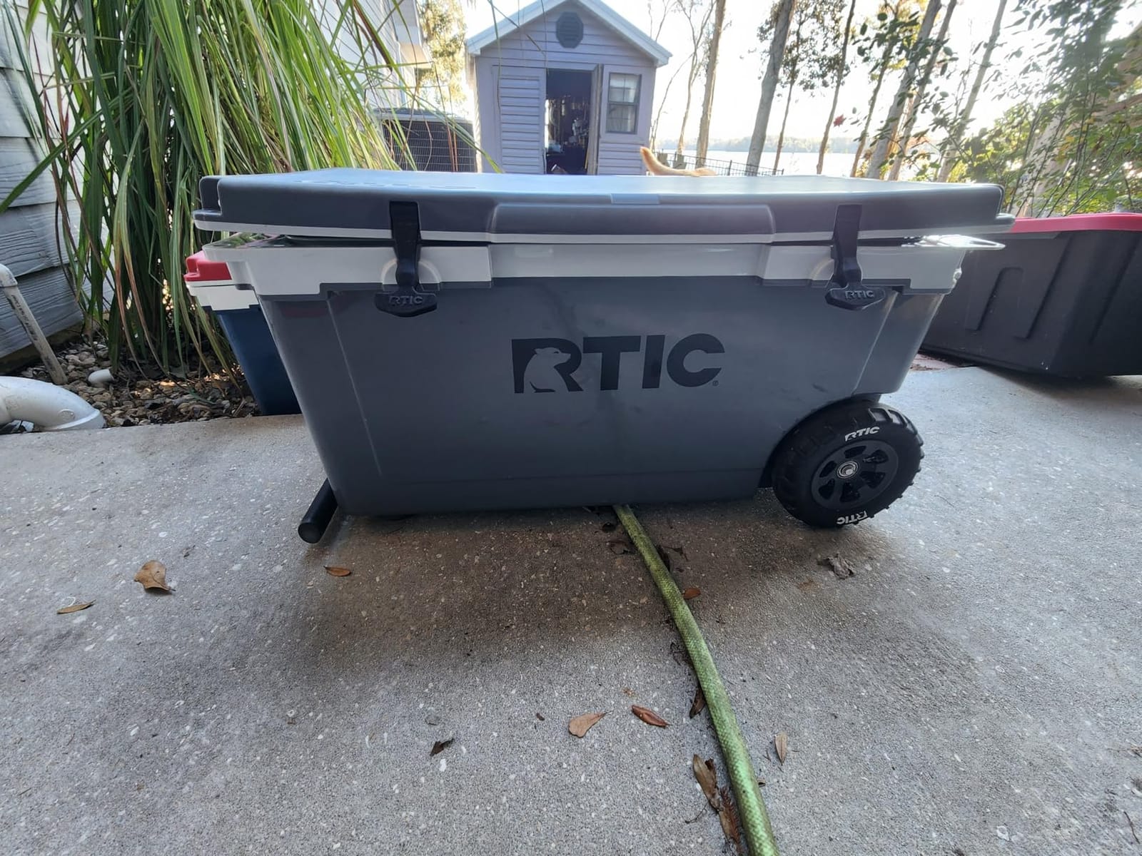 RTIC 72 QT Ultra-Light Wheeled Hard Cooler | Insulated, Ice Chest Box, Beach, Drink, Beverage, Camping, Picnic, Fishing, Barbecue, 30% Lighter Than Rotomolded customer photo 2