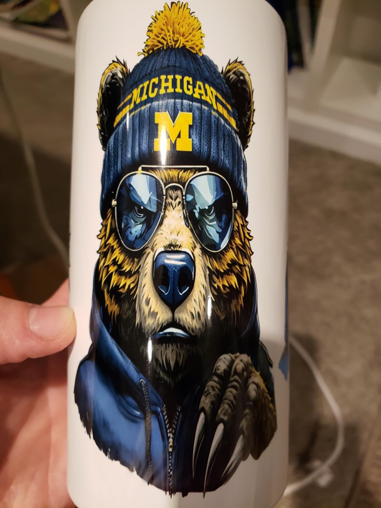 Tumbler Heat Press Machine, Tumbler Press for 30OZ 20OZ Sublimation Straight Skinny Tumblers, with Knob Control Temp&Timer Setting for 11-16oz Mugs, Mug Press with Paper Heat Tape Gloves-Green customer photo 1