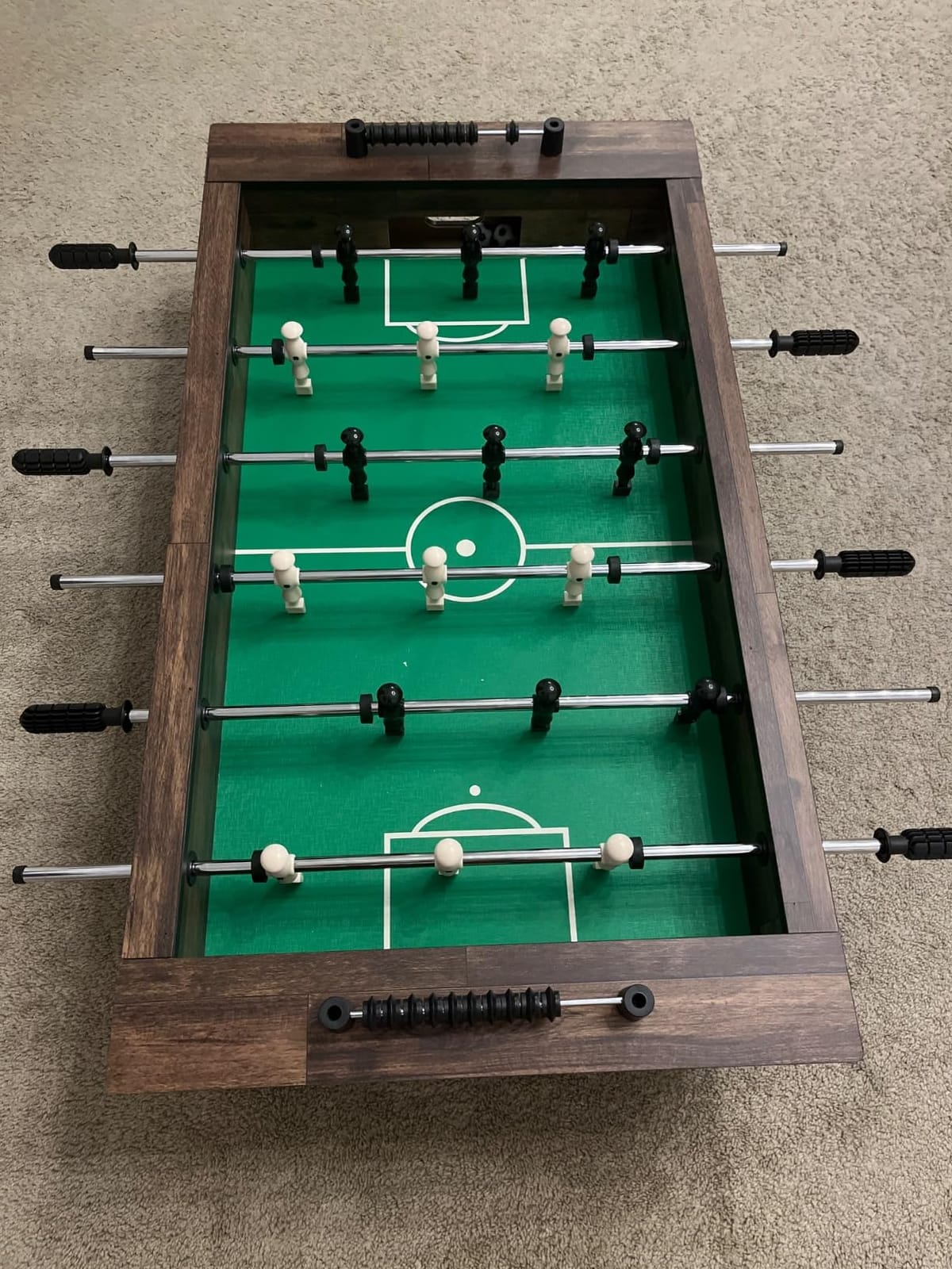 Best Choice Products 40in Tabletop Foosball Table, Compact Mini Arcade Table Hand Soccer for Kids and Adults, Home, Game Room w/ 2 Balls customer photo 2