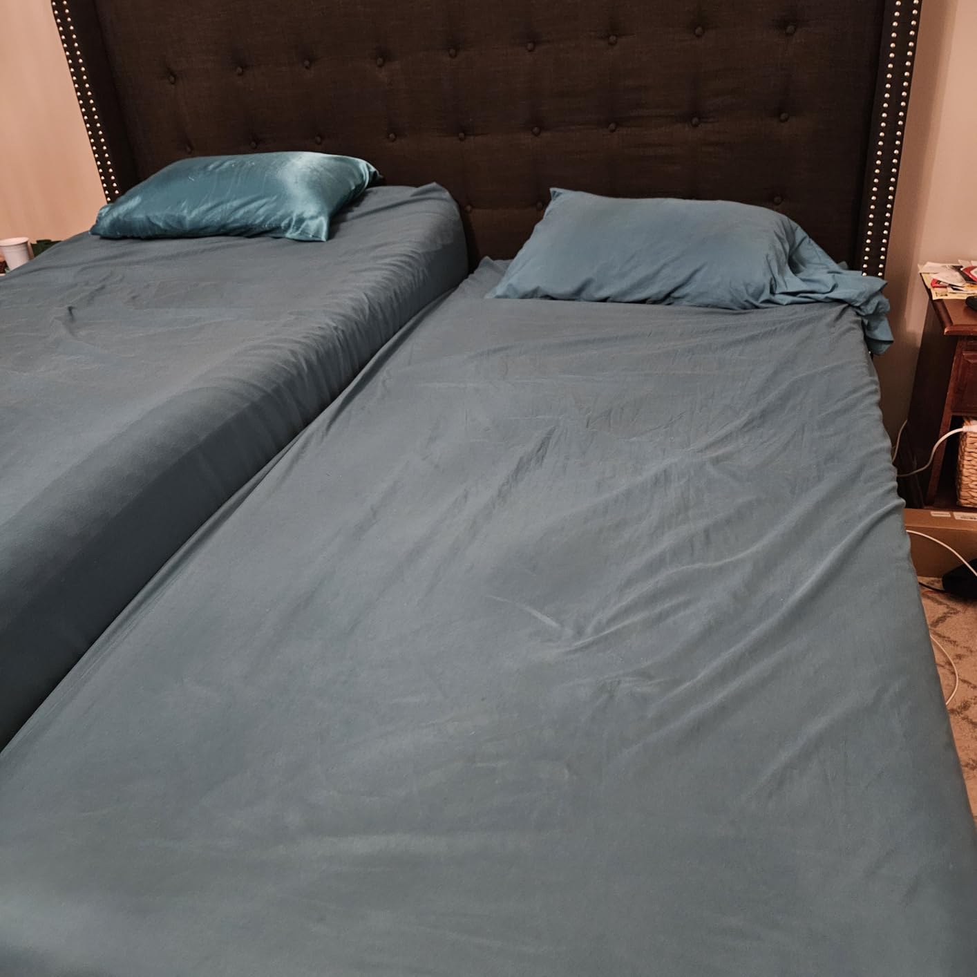 Celestial Sleep Aurora Adjustable Bed Base (Frame) + 12 inch Gel Memory Foam Mattress (Medium Soft), Easy Assembly, Head and Foot Lift, Zero Gravity, Memory Positions, CertiPUR-US Bed - Queen customer photo 2