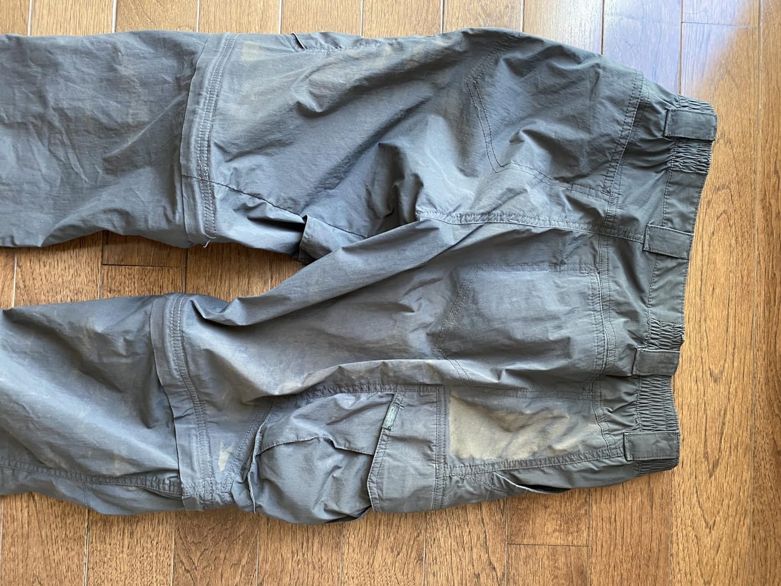Men's Convertible Cargo Tactical Pants, Water Resistant Outdoor Hiking Pants, Zip Off Lightweight Stretch Work Pants customer photo 1