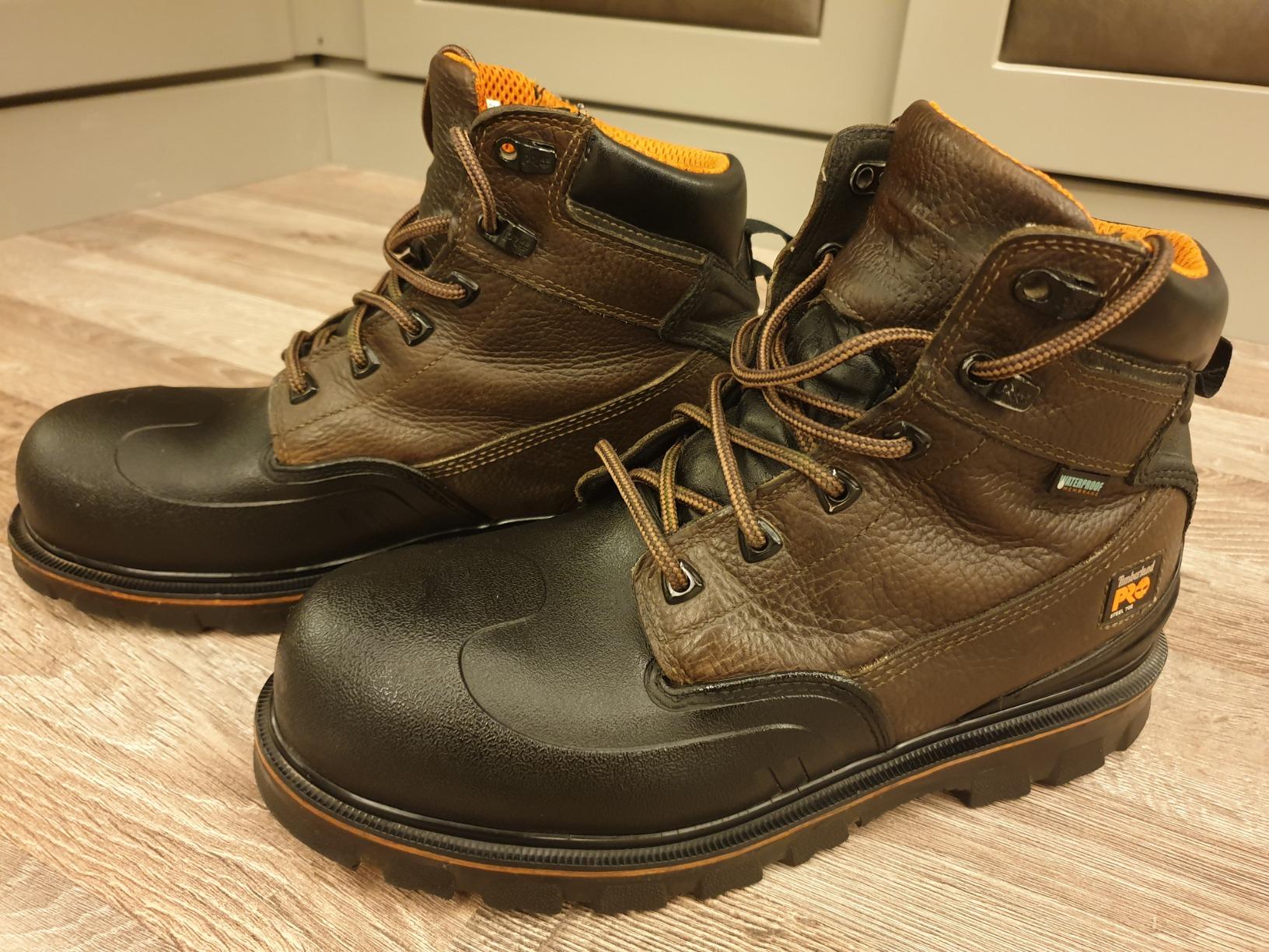 Timberland PRO Men's 6 Inch Rigmaster XT Steel-Toe Waterproof Work Boot customer photo 2