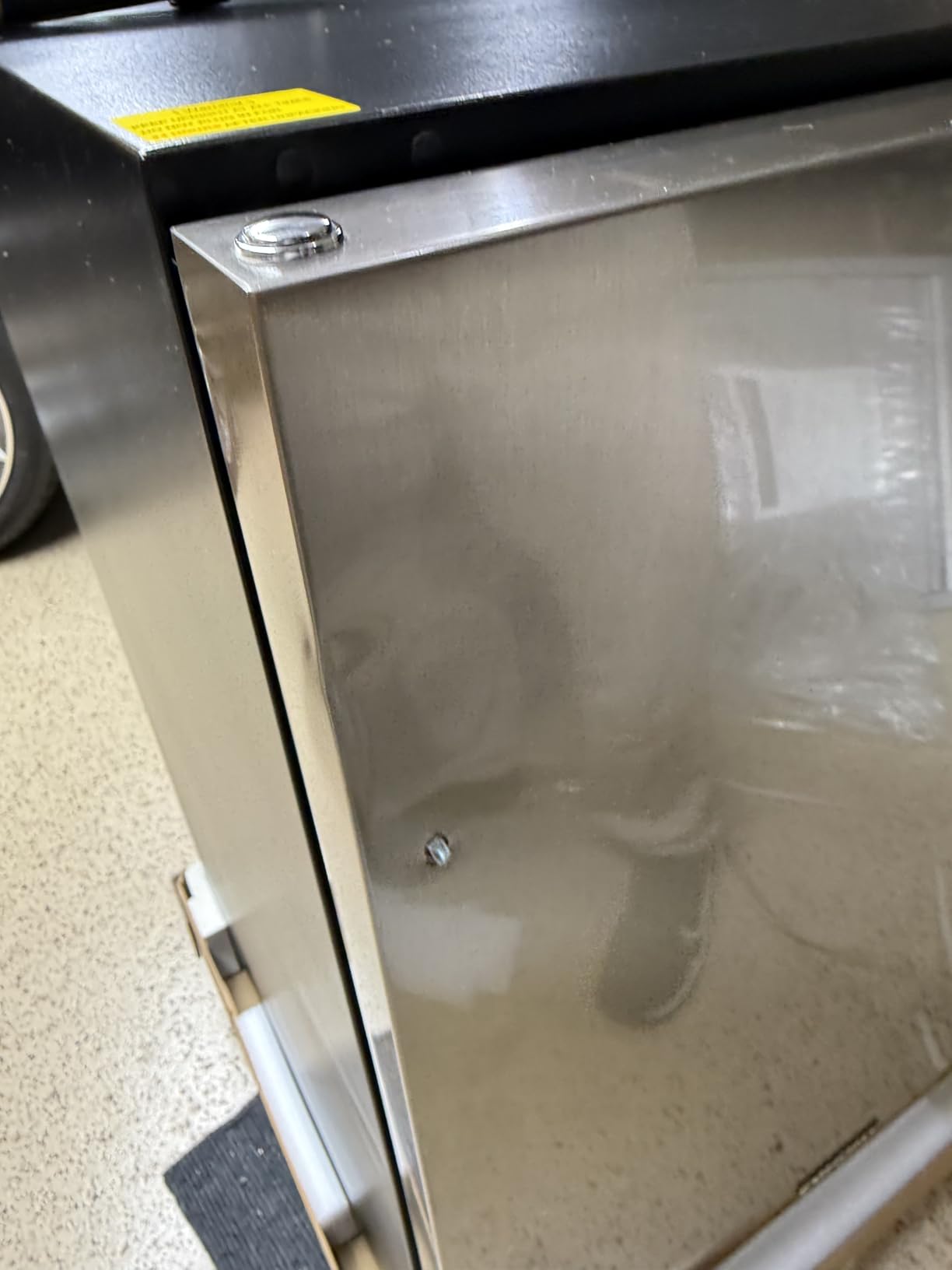 EUHOMY 24 Inch Beverage Refrigerator, 180 Can Outdoor Refrigerator customer photo 1