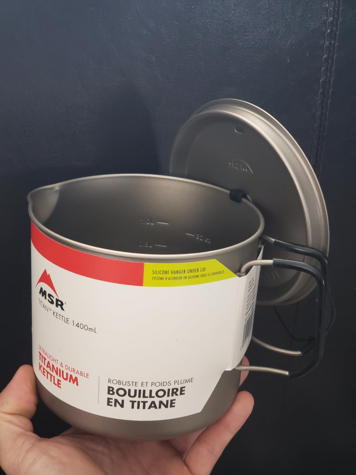 MSR Titan Ultralight Titanium Camping Kettle customer photo 1
