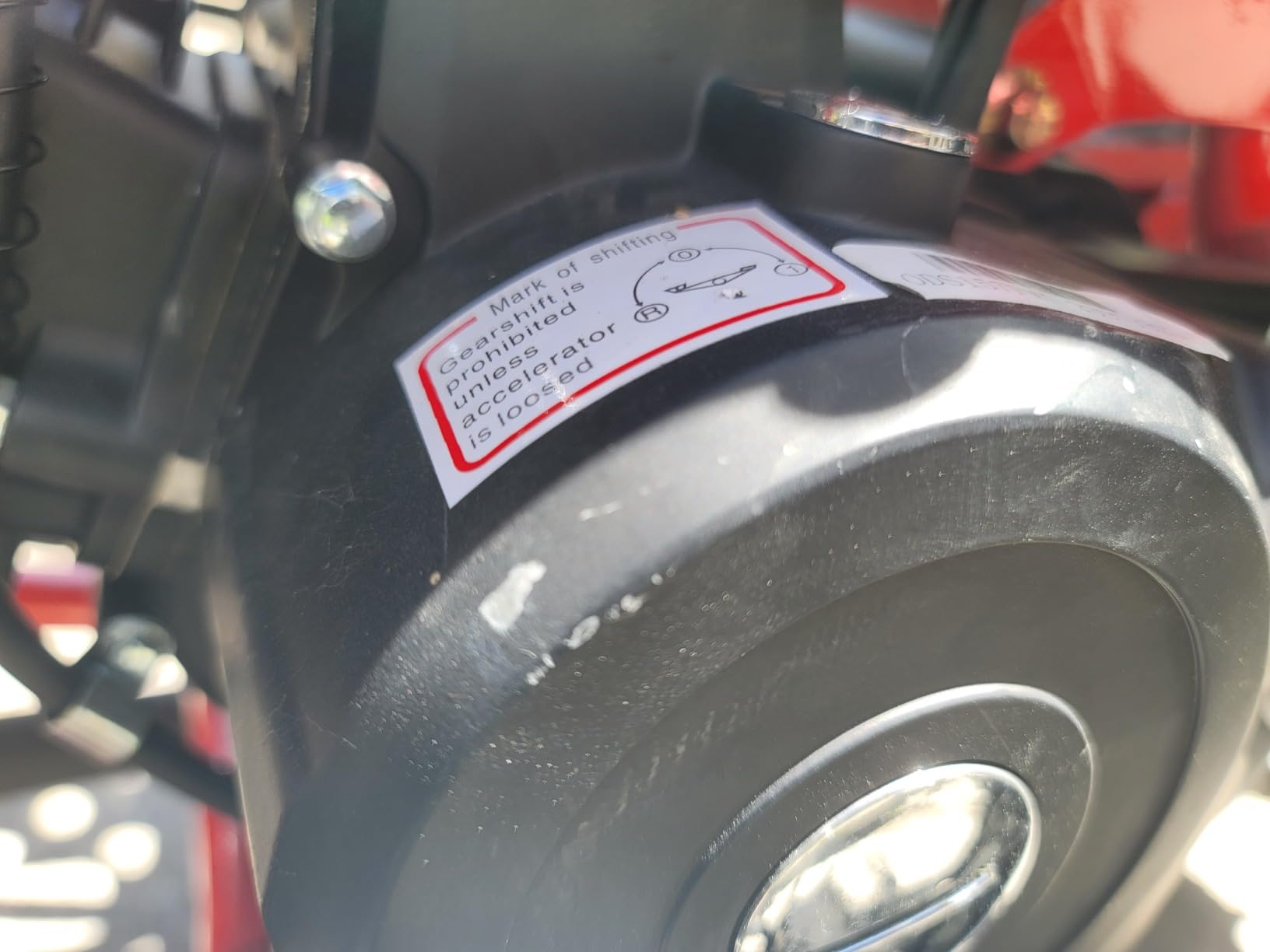 HHH Upgraded 125cc ATV Sports Quad Youth Utility Style 125cc Fully Automatic with Reverse Gas 4 Wheeler Outlander ATVs Quads Big 19/18 inches Tires (Red) customer photo 2