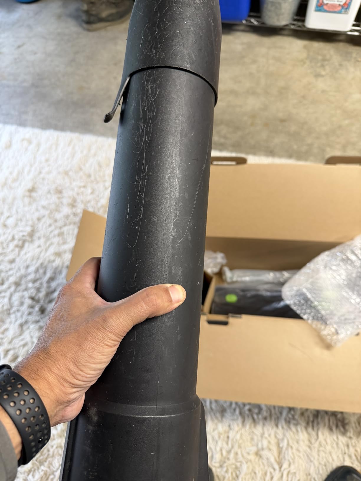 Greenworks 80V Backpack Leaf Blower, 750 CFM, 4.0 Ah Battery and Charger customer photo 2