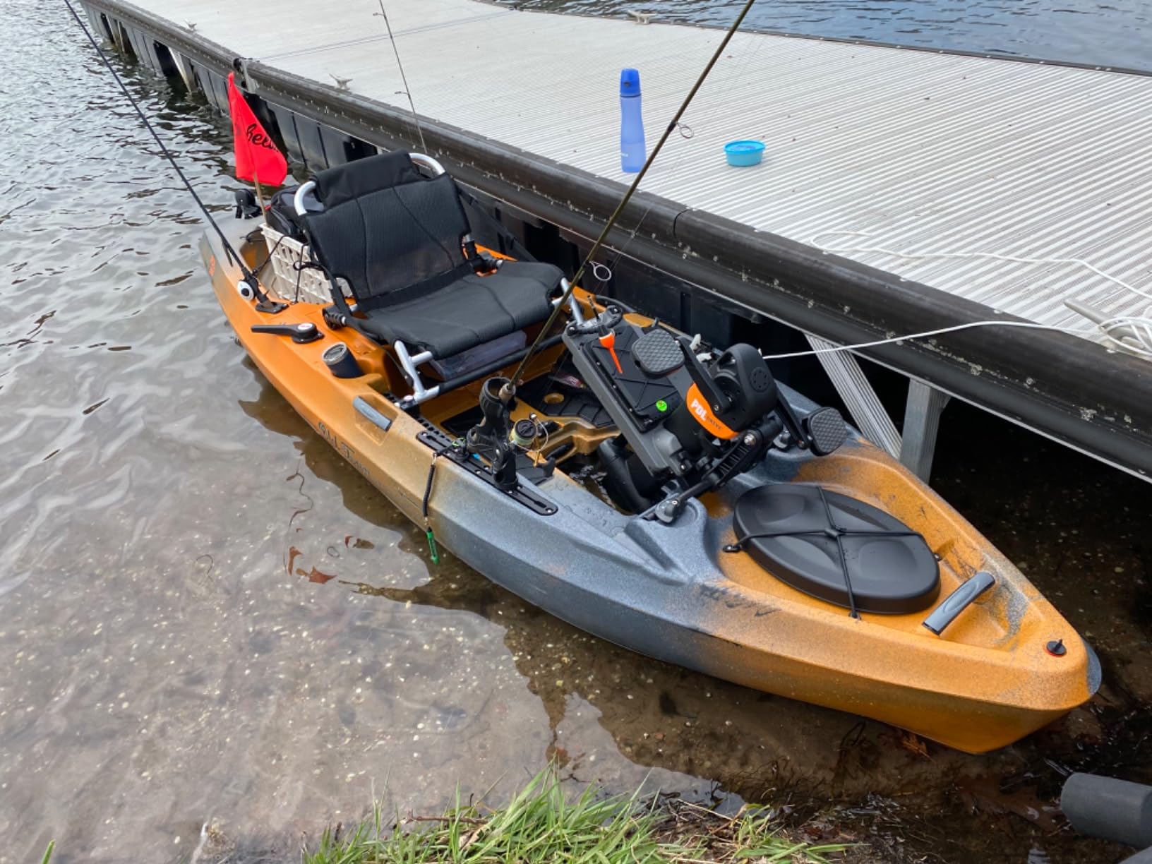 Old Town Sportsman PDL 106 Solo Sit-on-Top Fishing Pedal Kayak, 10 ft 6 in customer photo 2