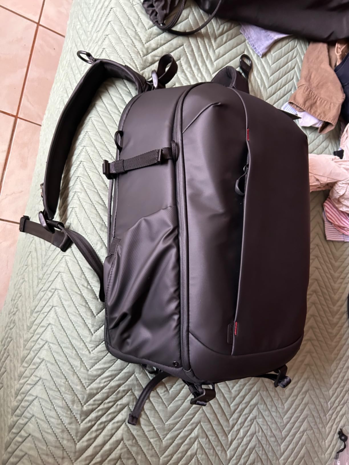 ULANZI 22L Camera Backpack Professional Bag, Water-Resistant Camera Case | Photography Anti Theft Travel for Photographers DSLR Mirrorless Camera Lens Tripod Holder 16