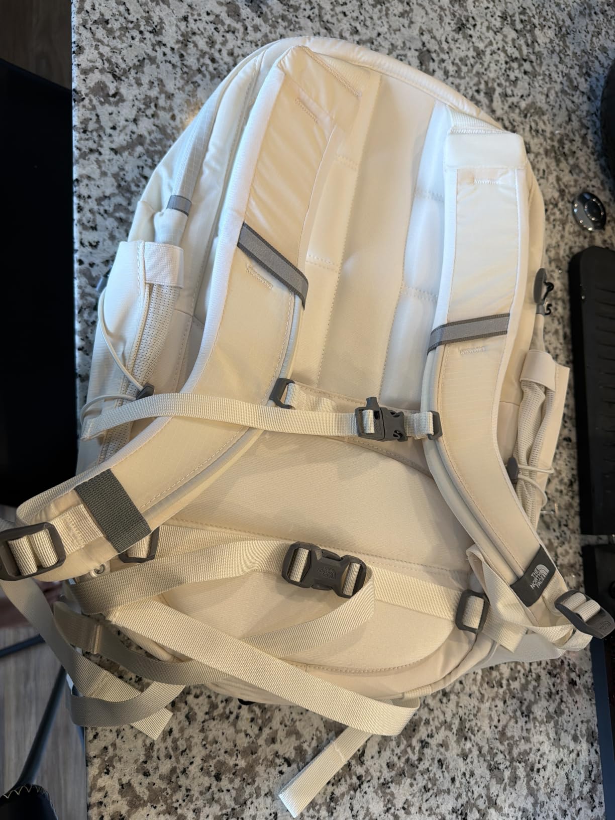 The North Face Women's Borealis Backpack, Blk/Wht-NPF, OSFA | Everyday Travel Bag, Laptop Sleeve, Reflective Details customer photo 1
