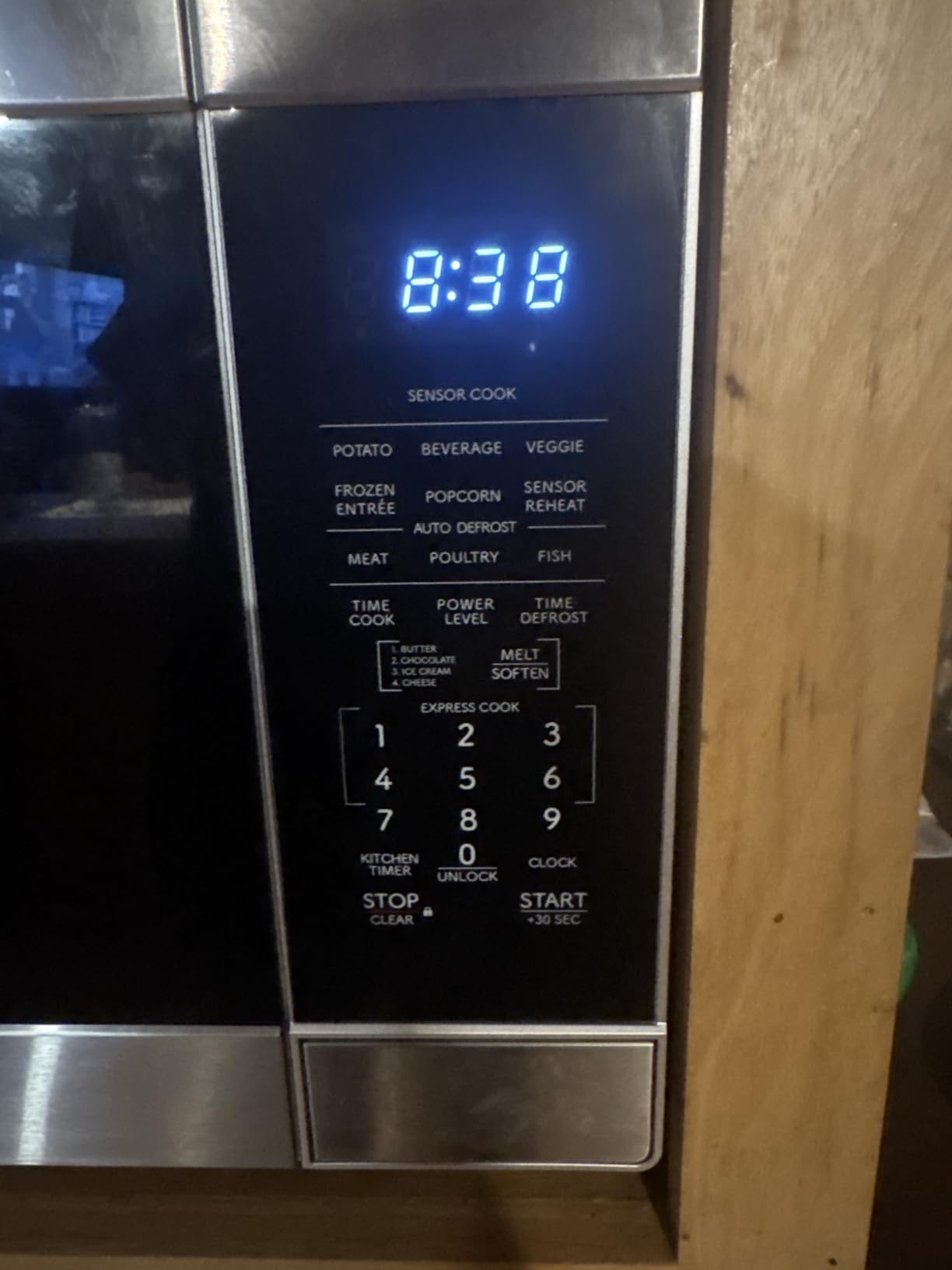 Sharp SMC1662KS 1.6 cu. ft. 1100W Stainless Steel Countertop Microwave Oven | 1100 Watt, Removable 13.6