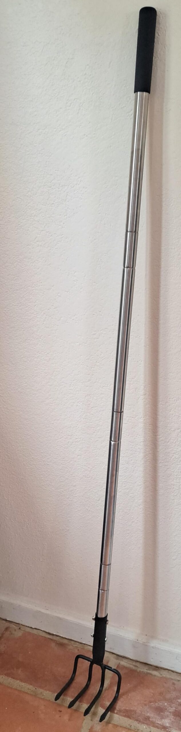 4-Tine Garden Hand Tiller Cultivator, 55