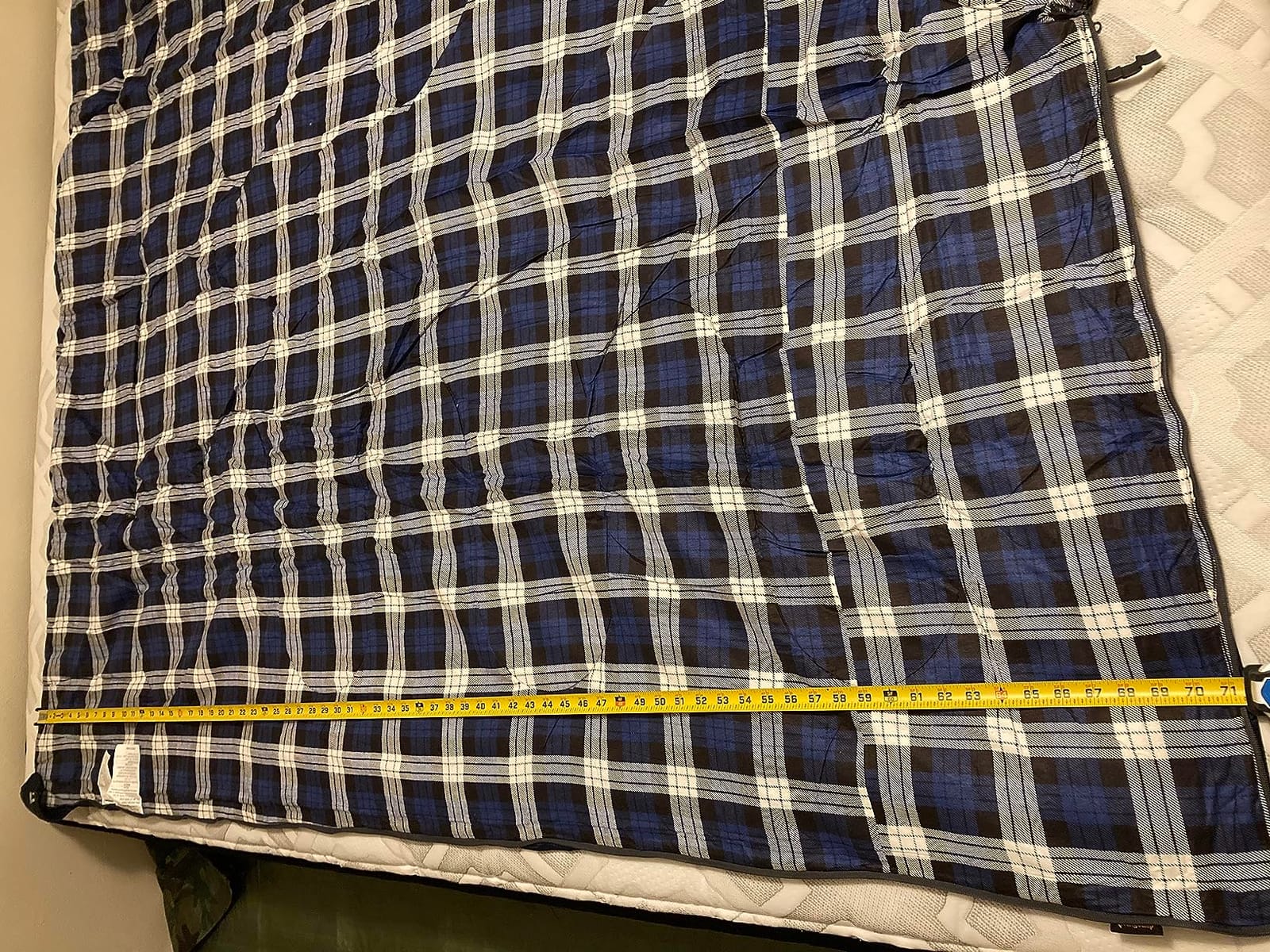 KingCamp Sleeping Bag for Adults, 100% Flannel XL Big and Tall - Cold Weather Warm Sleeping Bags with Compression Sack Portable Waterproof Essentials Gear Accessories for Outdoor Camping customer photo 1