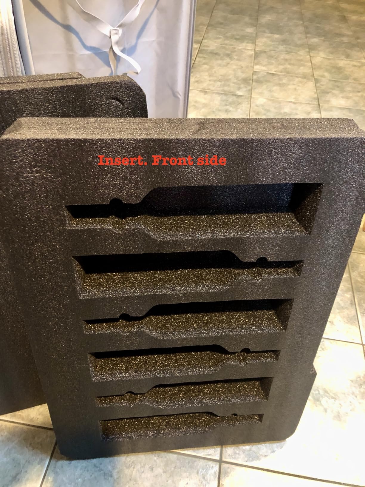 Suitcase for Wine With 12 Bottle Capacity, Durable Shipping Box, Travel Case With TSA Lock, Versatile Carrier, Removable Inserts and Silent Spinner Wheels (Midnight Black) customer photo 2