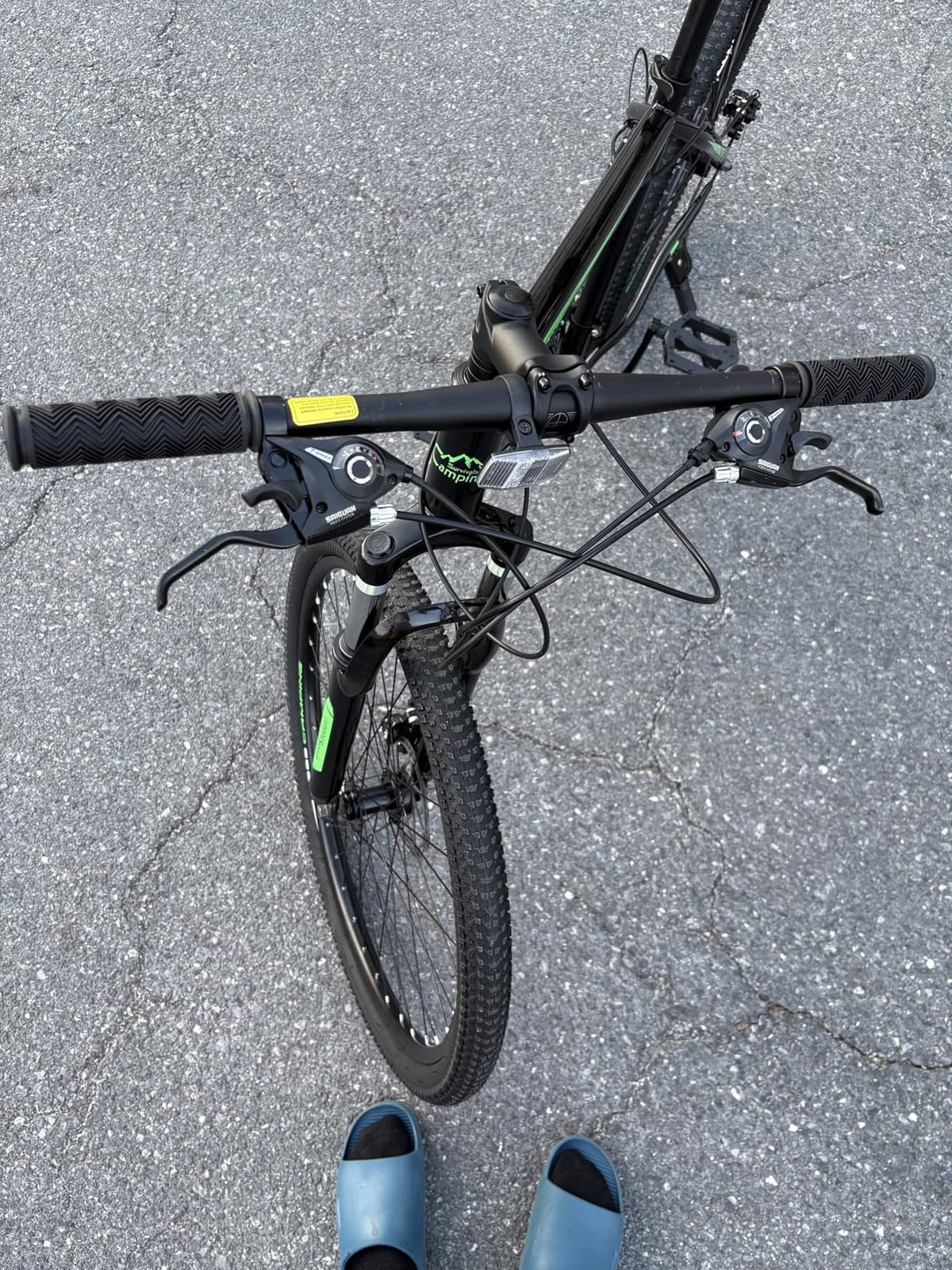 Ktaxon Mountain Bike 24/26/27.5 Inch Men & Women Mountain Bike with 21-Speed Adult Bikes, Double Disc Brake, Suspension Fork and High Carbon Steel Frame customer photo 1
