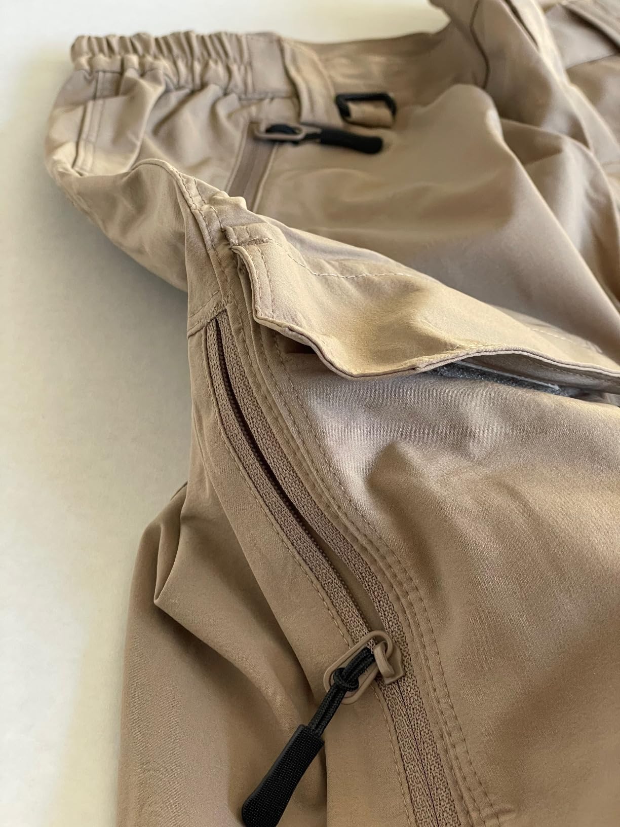 Men's Hiking Pants: Lightweight & Stretch | Inner-thigh Vents, Roll-Up Legs, 6 Pockets, Breathable, Quick Dry, Water-resistant, for Trail, Travel & Camping customer photo 1
