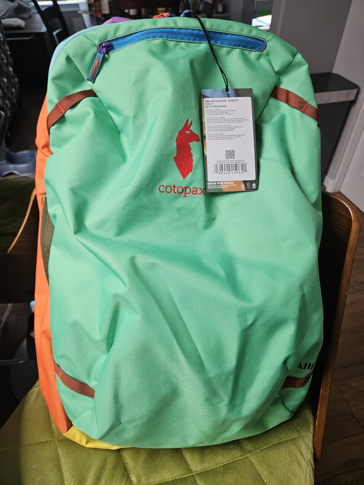 Cotopaxi Allpa 42L Travel Pack, Blue Spruce and Abyss customer photo 2