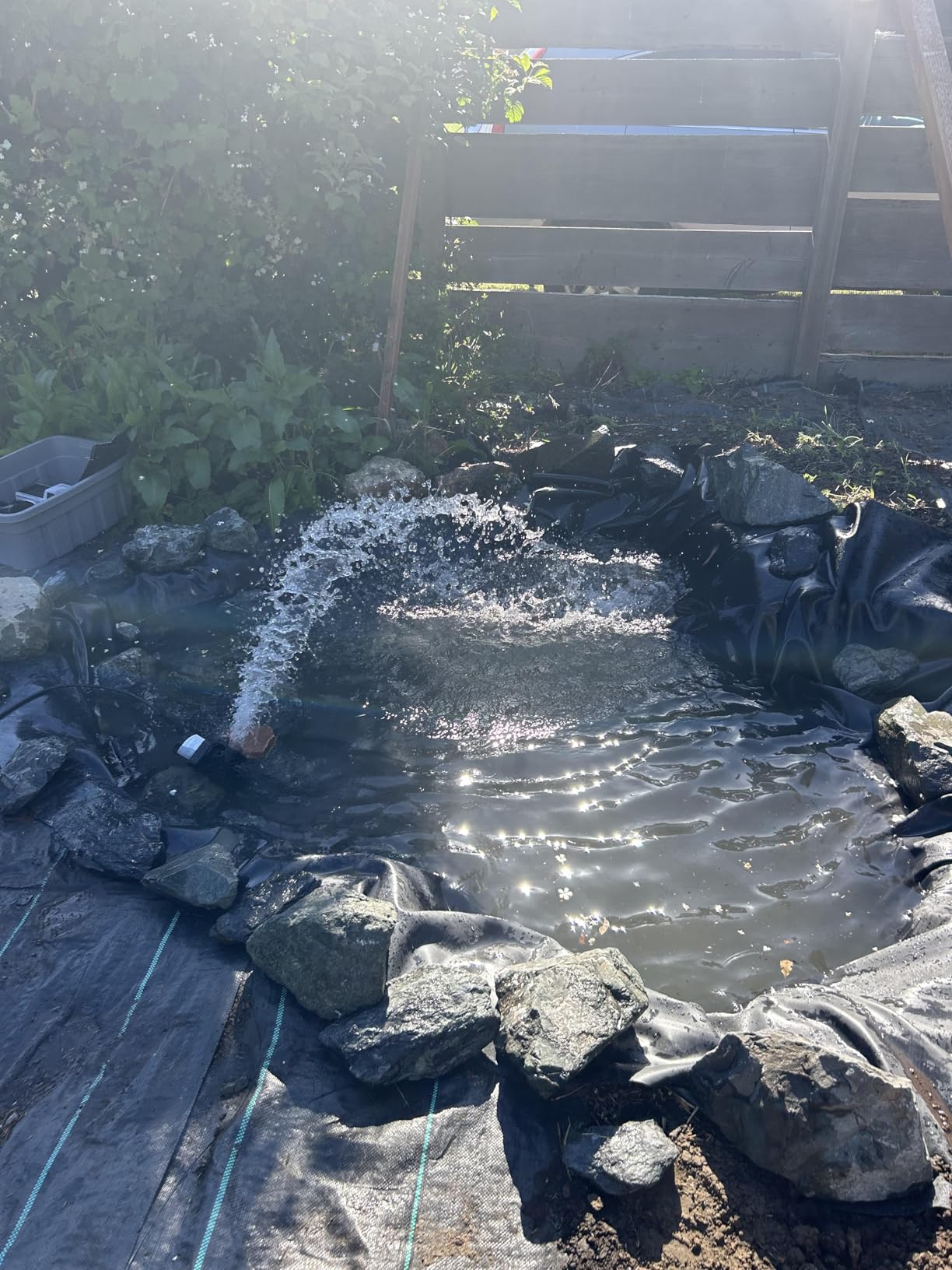 VIVOHOME 100W 1800GPH Submersible Water Pump with Barrier Bag for Koi Pond | 13.8ft Max Lift, 180° Seamless Adjustable Nozzle, 20ft Power Cord, IPX8 Waterproof customer photo 2