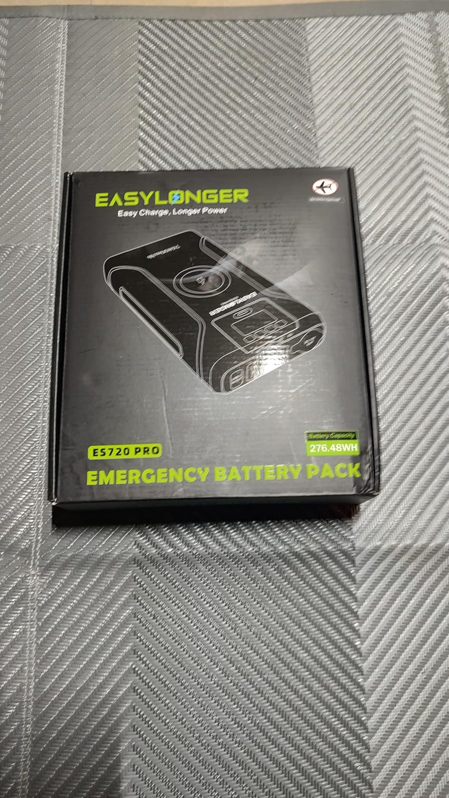 EASYLONGER ES720 CPAP Battery Backup, 266.4Wh Portable CPAP Power Supply | for AirSense 11, AirMini, AirCurve 10/11, Dreamstation 1/2 customer photo 2