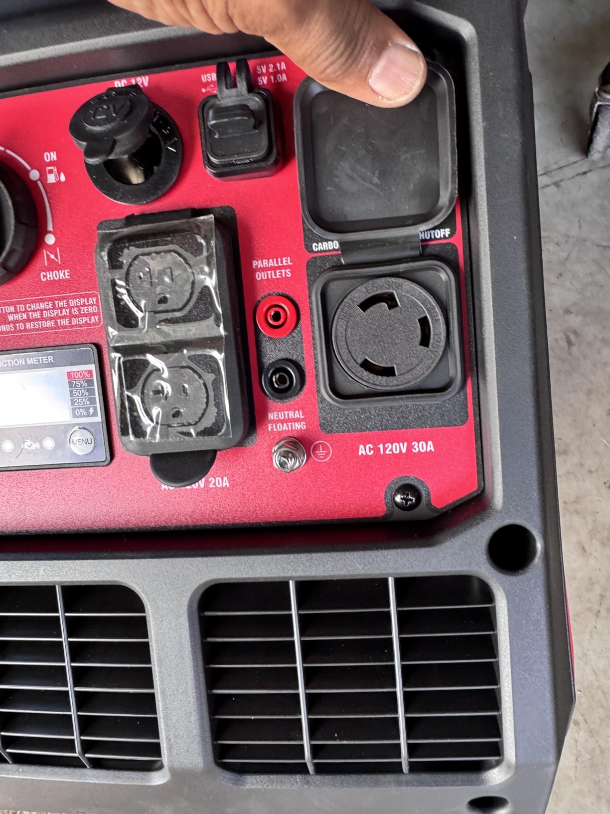 PowerSmart 3600 Watt Portable Inverter Generator for Camping or Home Use | Long Runtime, Super Quiet customer photo 1
