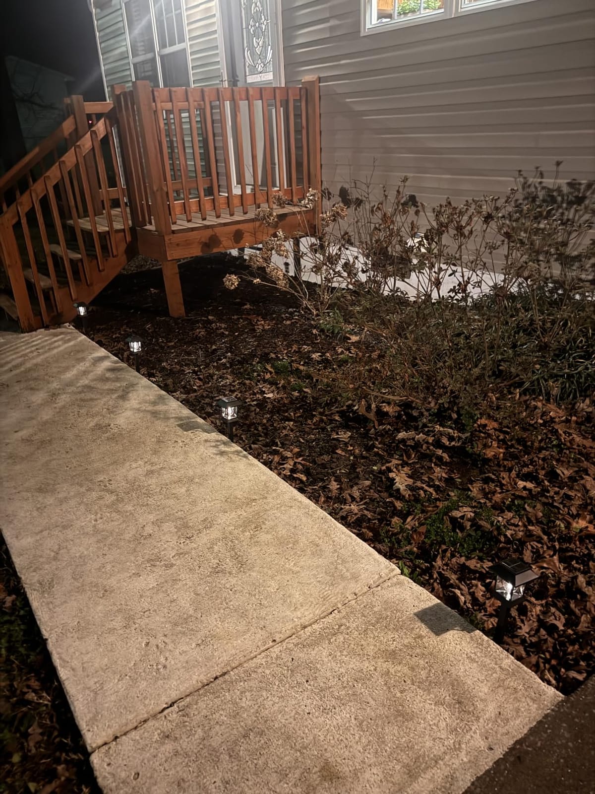 Greluna Solar Lights Outdoor, 12 Pack 3000K Waterproof Auto On/Off Solar Pathway Lights for Your Garden, Landscape, Path, Yard, Patio, Driveway, Walkway Decor customer photo 1